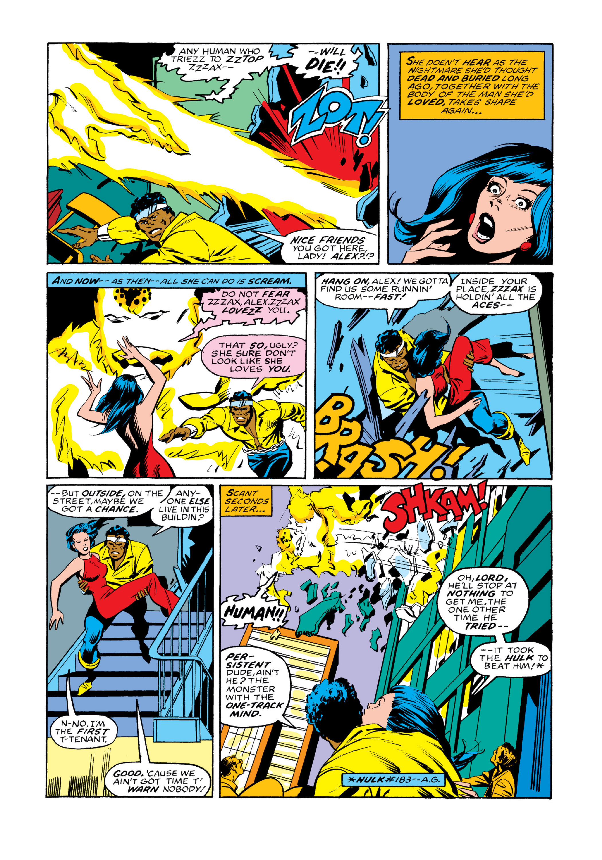 Read online Marvel Masterworks: Luke Cage, Power Man comic -  Issue # TPB 3 (Part 3) - 109