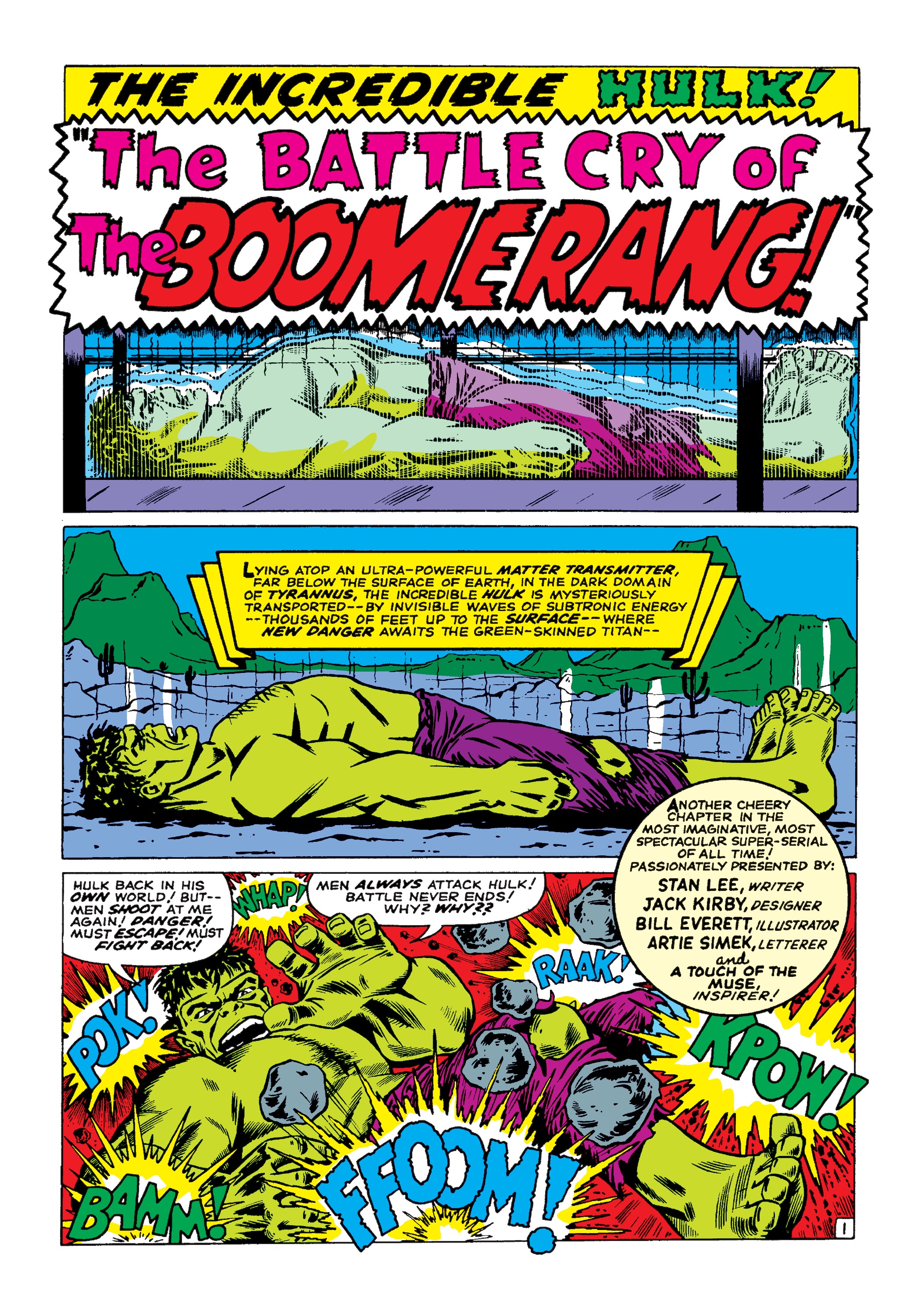 Read online Marvel Masterworks: The Incredible Hulk comic -  Issue # TPB 3 (Part 1) - 30