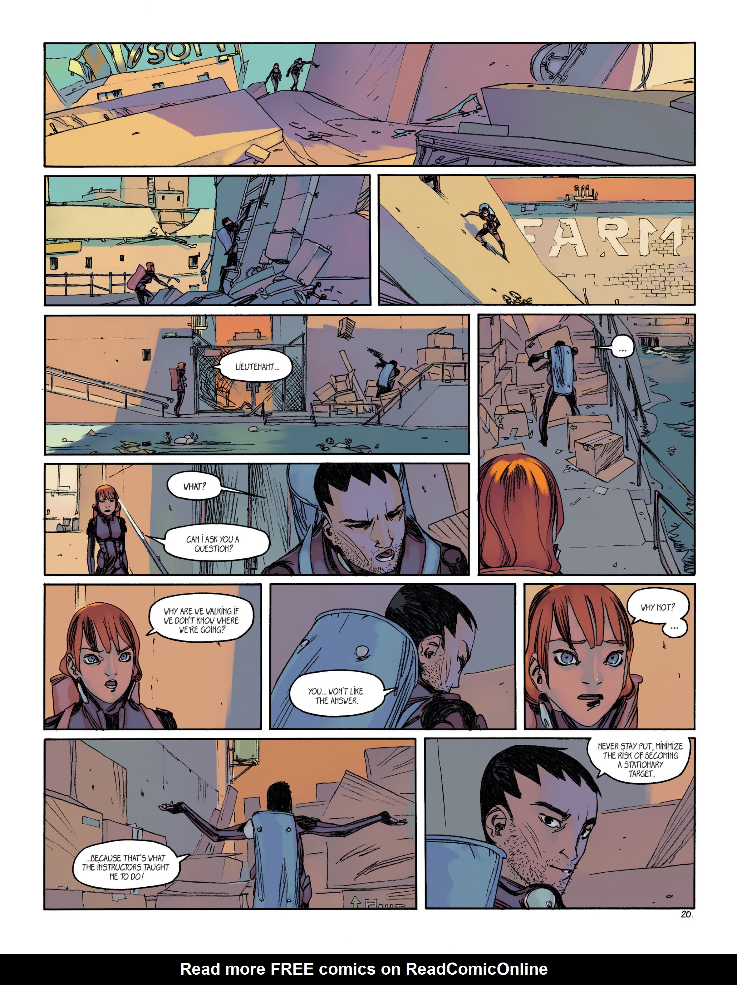 Read online Meka comic -  Issue #3 - 22