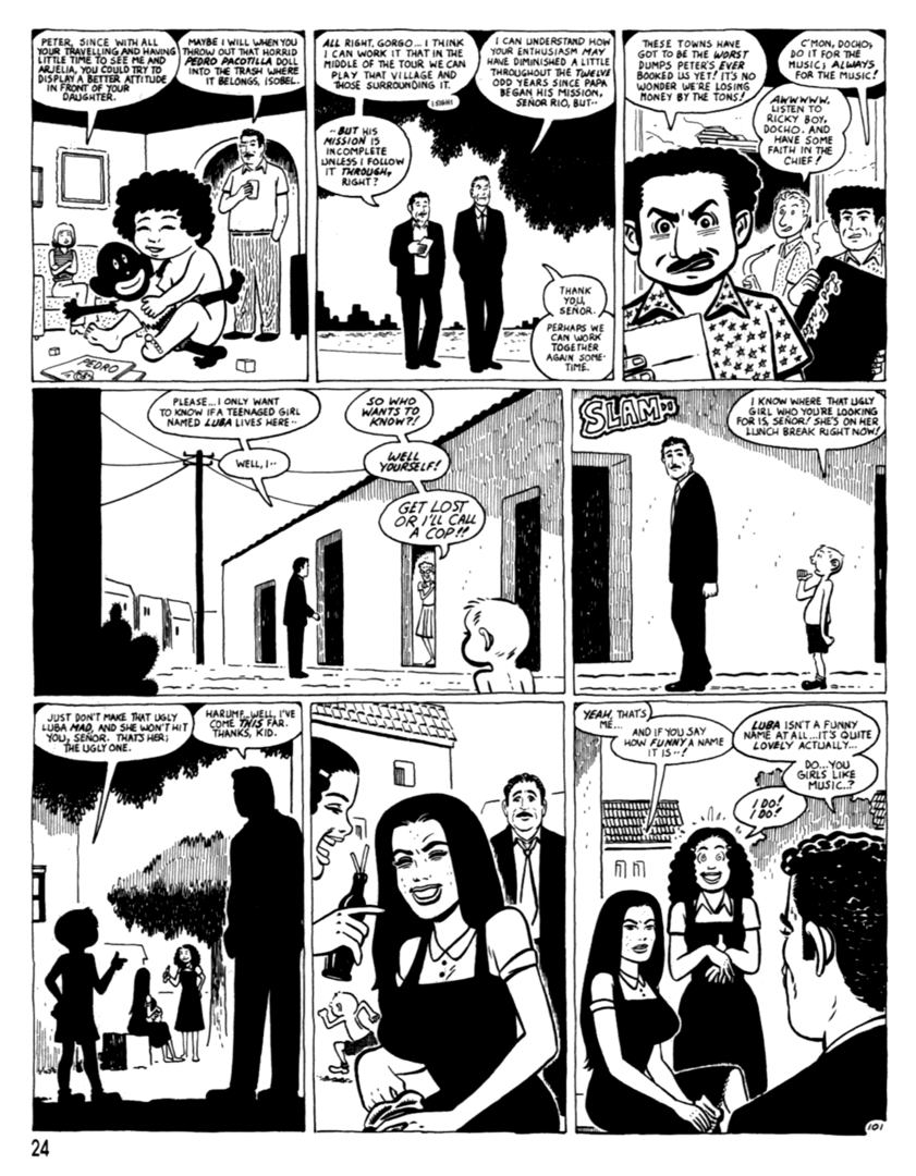 Read online Love and Rockets (1982) comic -  Issue #37 - 26