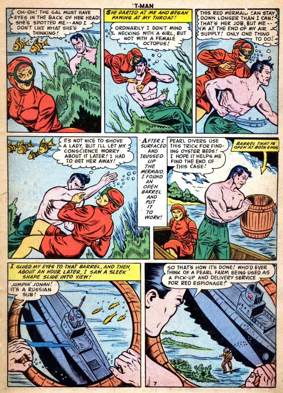Read online T-Man: World Wide Trouble Shooter comic -  Issue #33 - 31