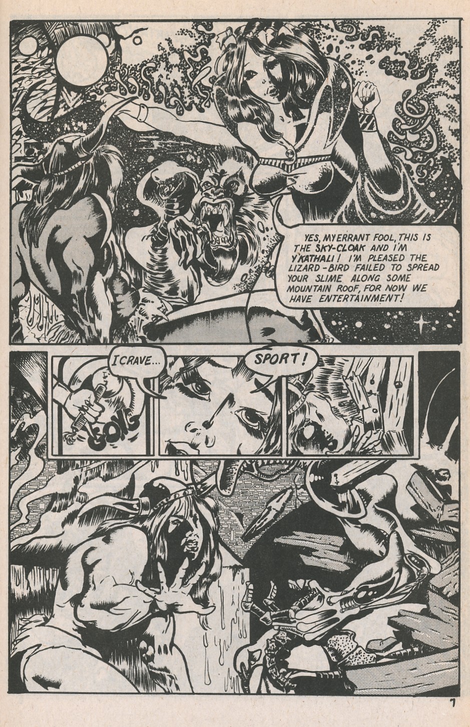 Read online Barbaric Tales comic -  Issue #2 - 17