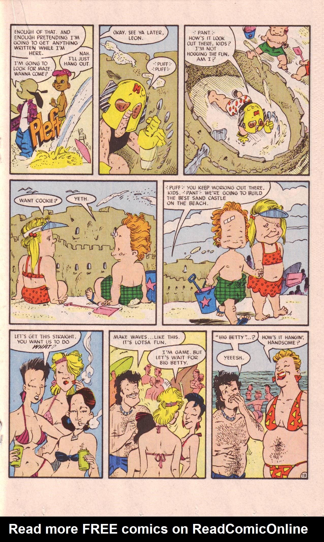 Read online 'Mazing Man comic -  Issue #11 - 14