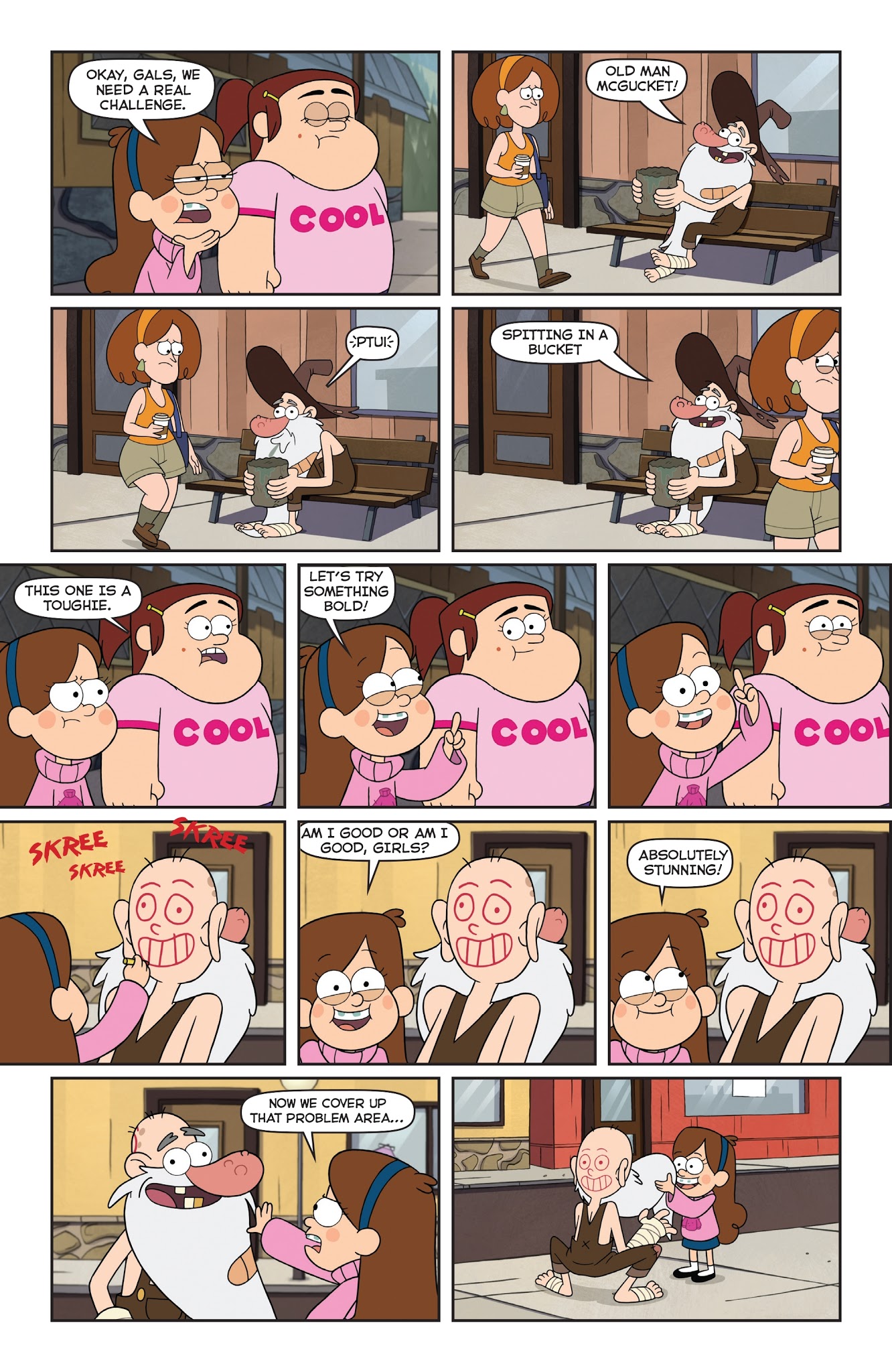 Read online Disney Gravity Falls Shorts Cinestory Comic comic -  Issue #3 - 18