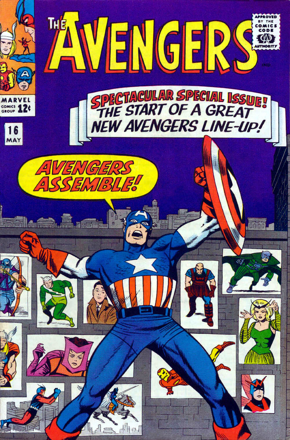 Read online The Avengers (1963) comic -  Issue #16 - 1