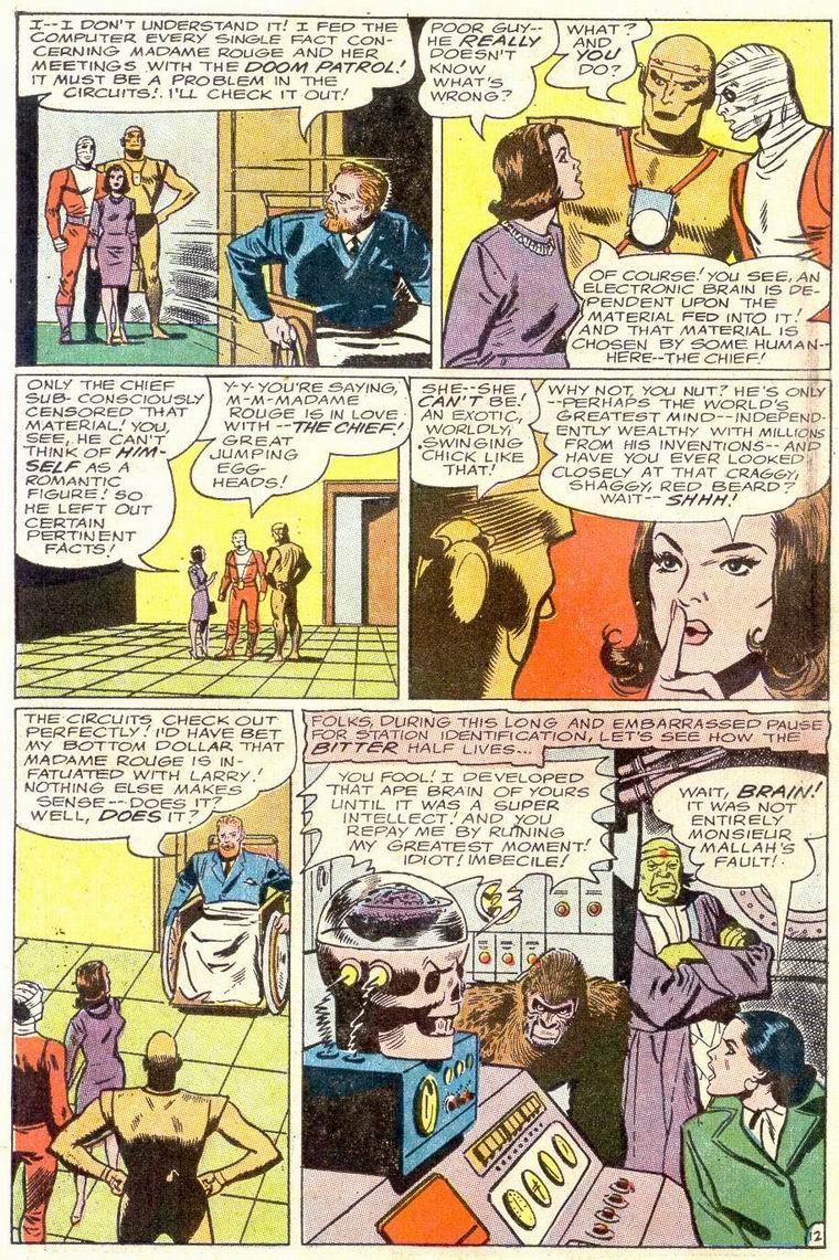 Read online Doom Patrol (1964) comic -  Issue #110 - 14