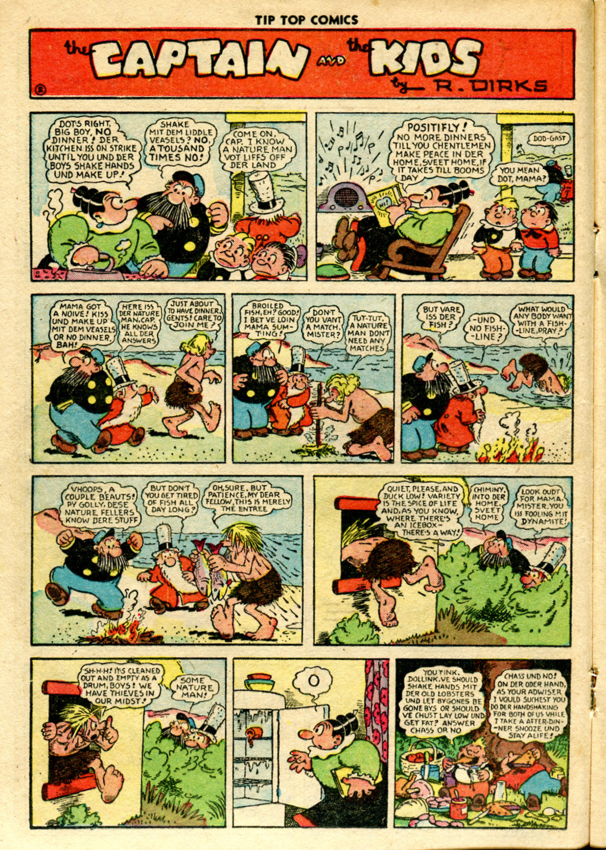 Read online Tip Top Comics comic -  Issue #176 - 16