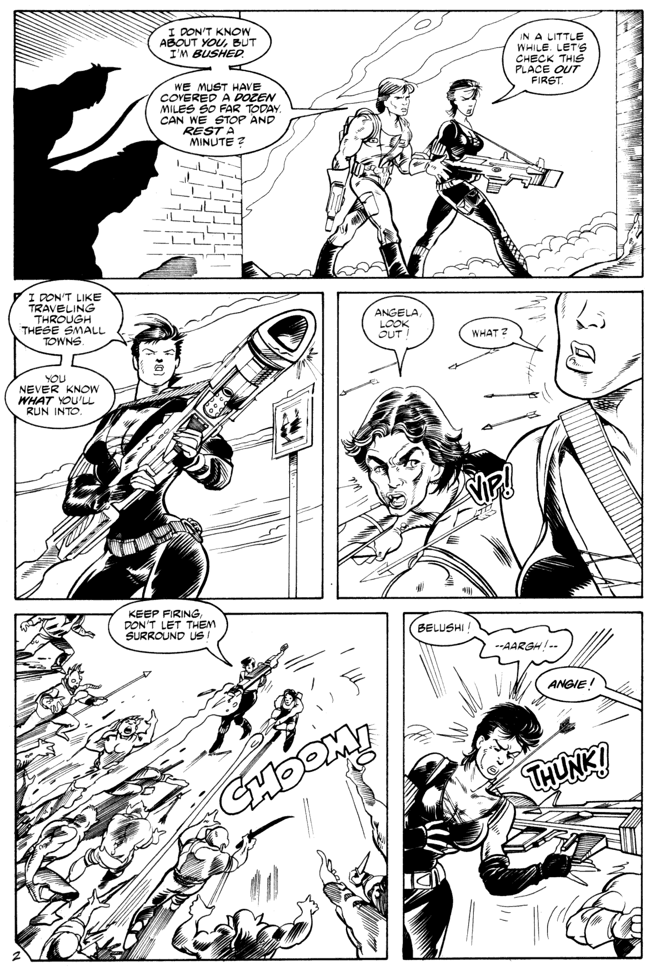 Read online Solo Ex-Mutants comic -  Issue #6 - 4