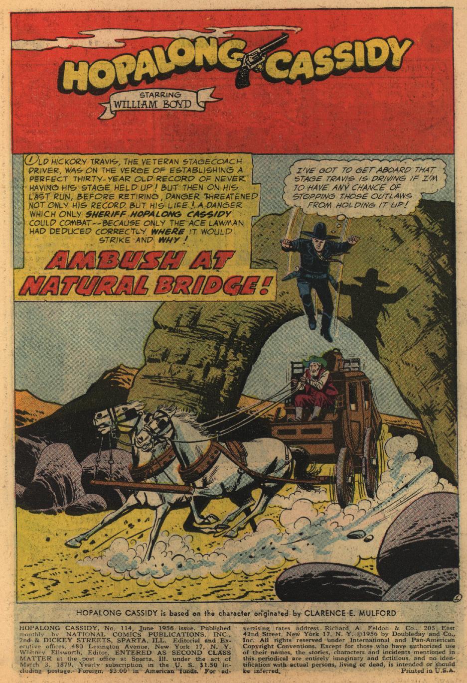 Read online Hopalong Cassidy comic -  Issue #114 - 3