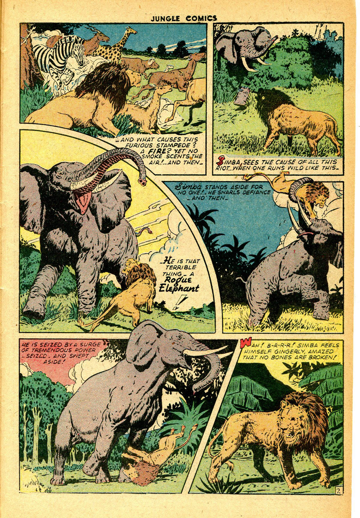 Read online Jungle Comics comic -  Issue #66 - 39