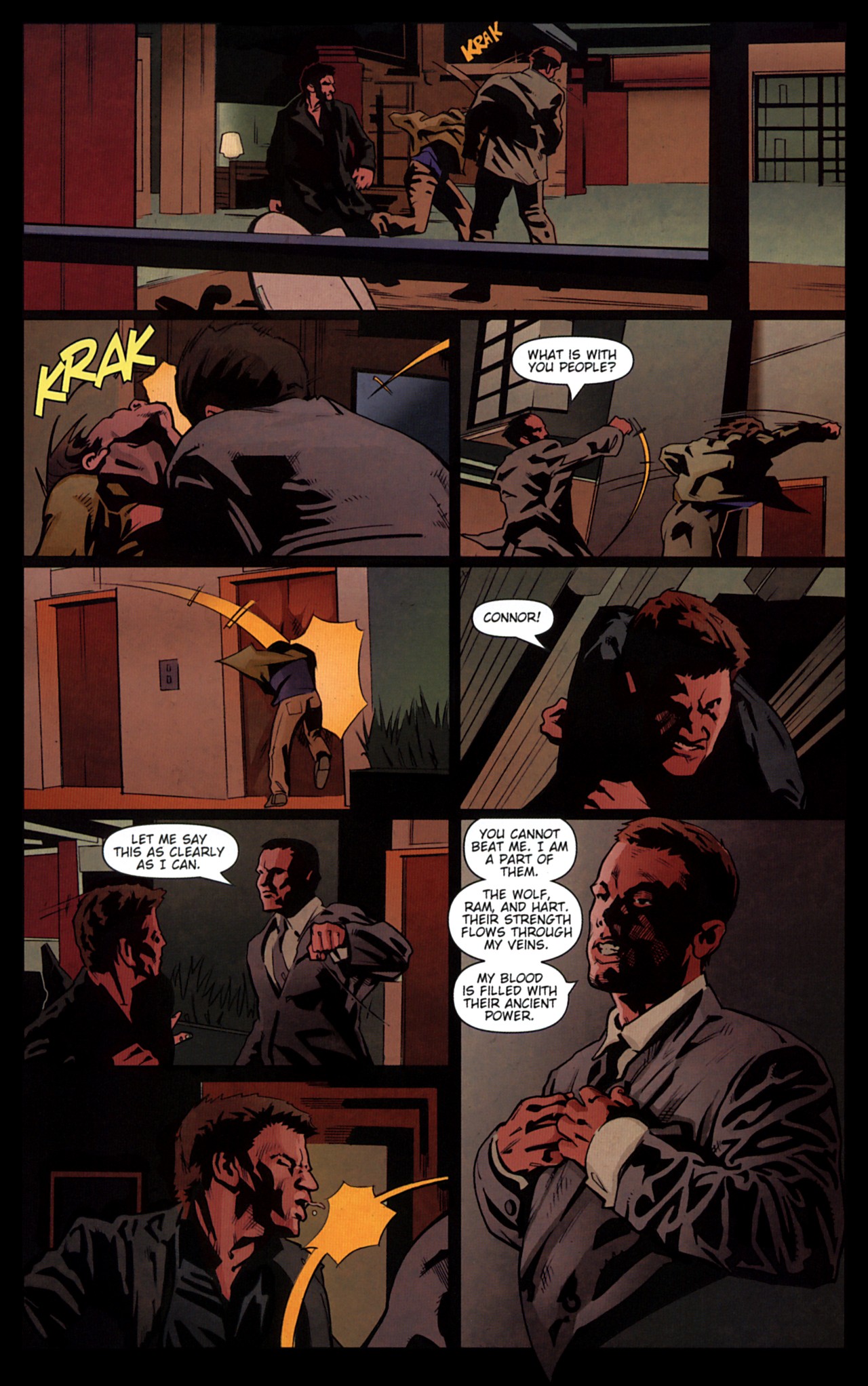 Read online Angel: Not Fade Away comic -  Issue #3 - 17