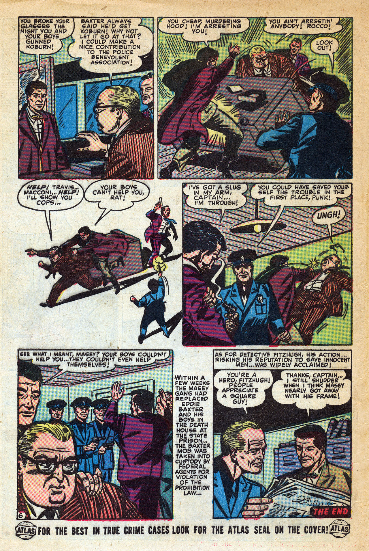 Read online Justice (1947) comic -  Issue #35 - 32