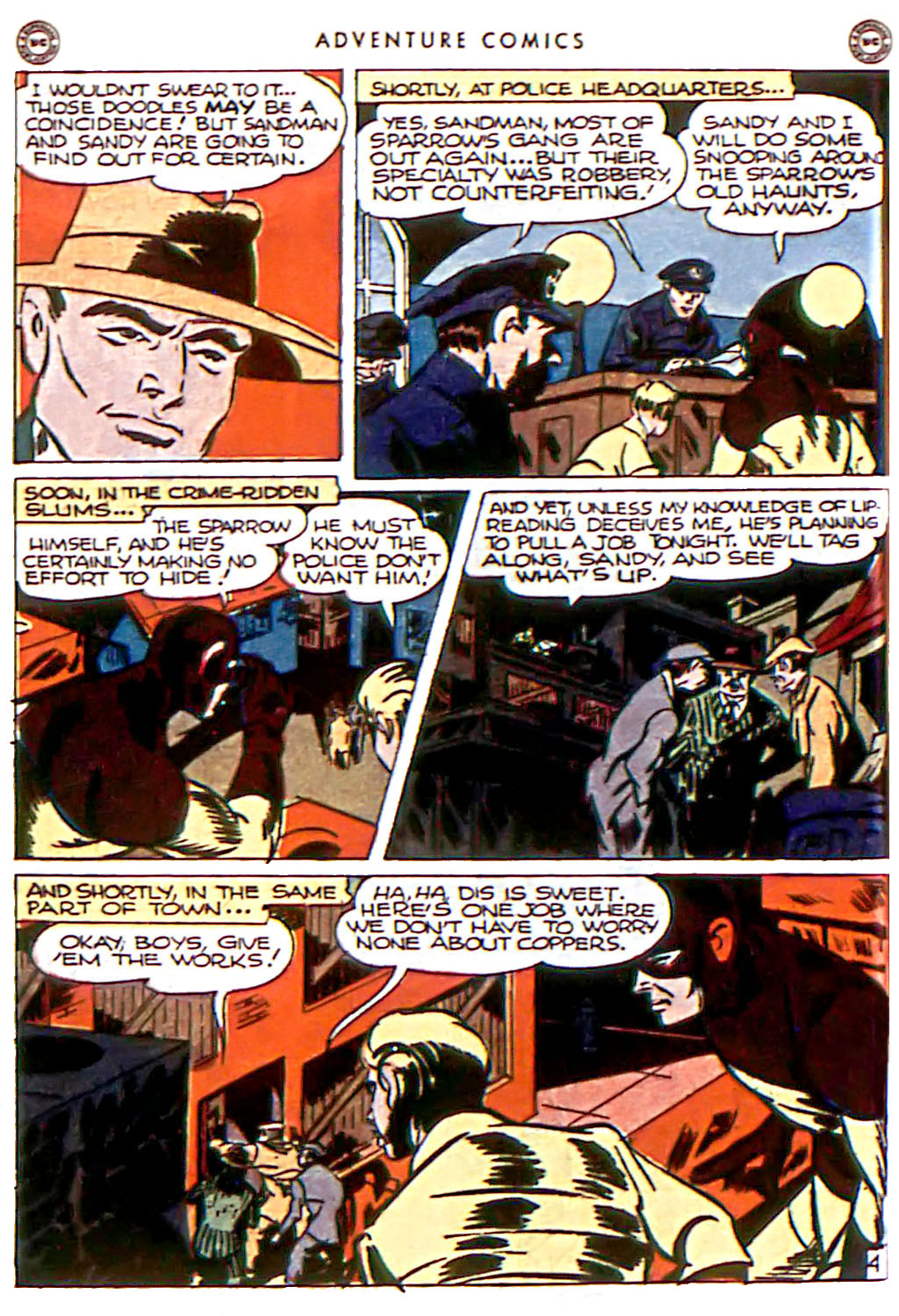Read online Adventure Comics (1938) comic -  Issue #99 - 6