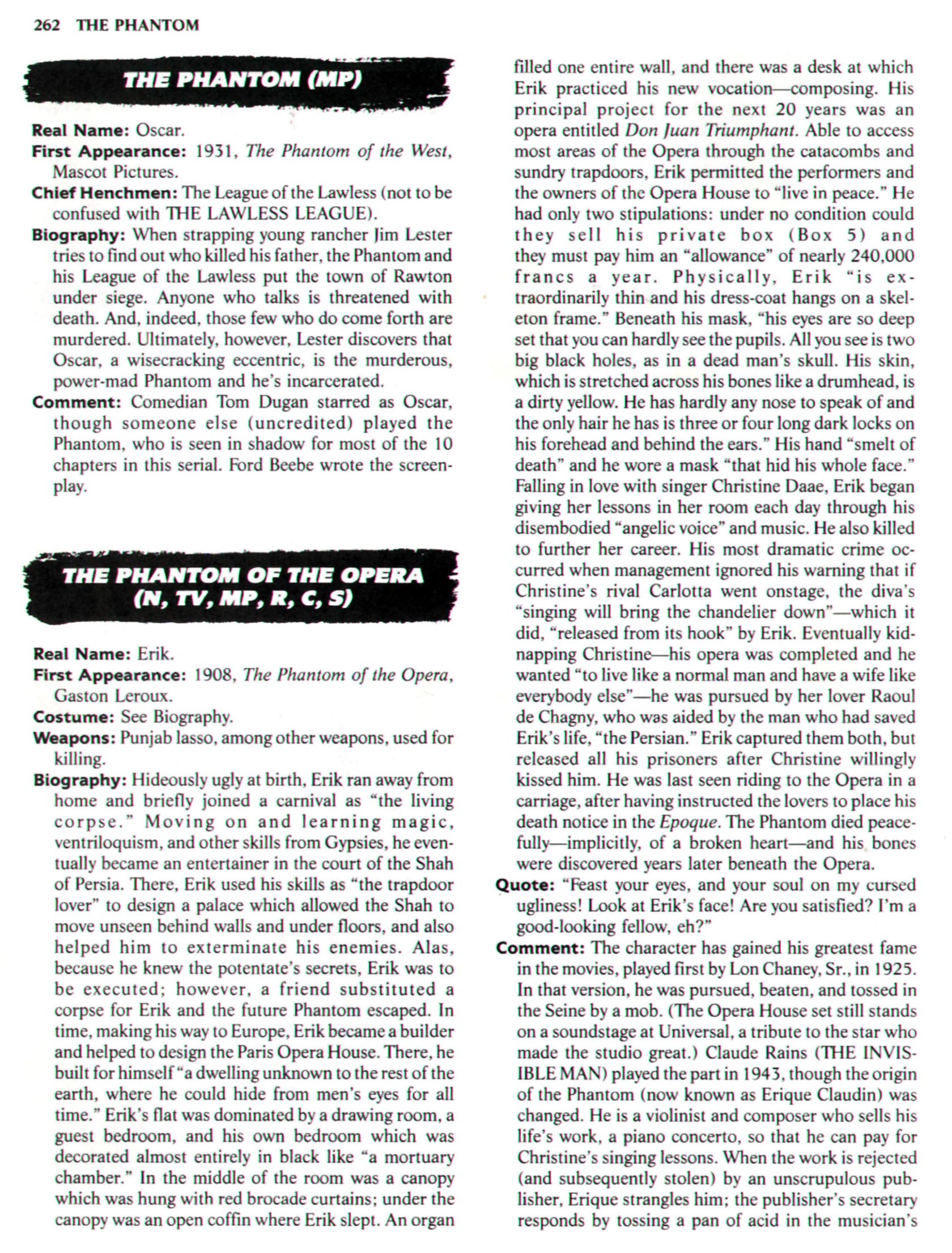 Read online The Encyclopedia of Super Villains comic -  Issue # TPB (Part 2) - 45