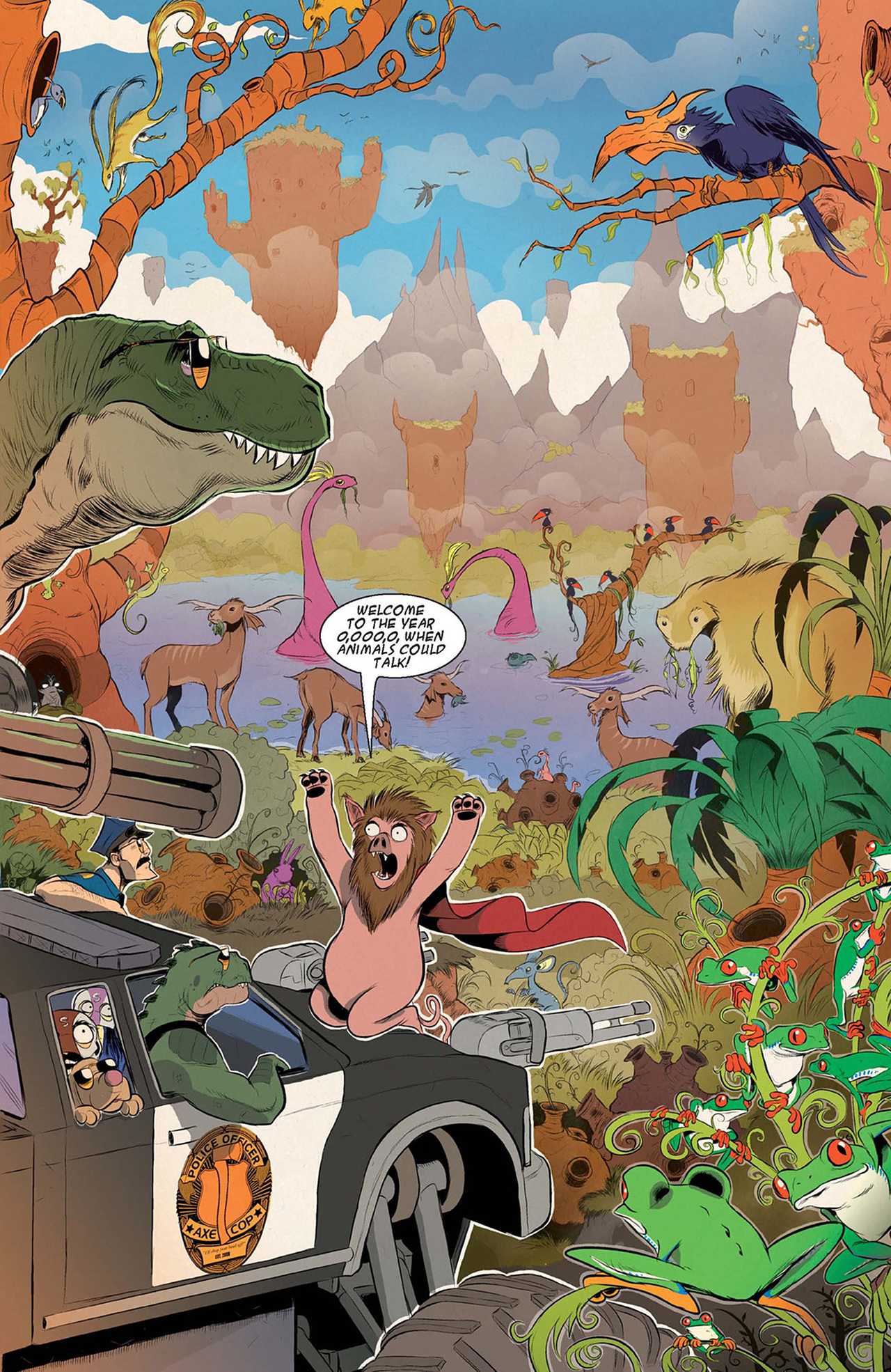 Read online Axe Cop comic -  Issue # TPB 2 - 52