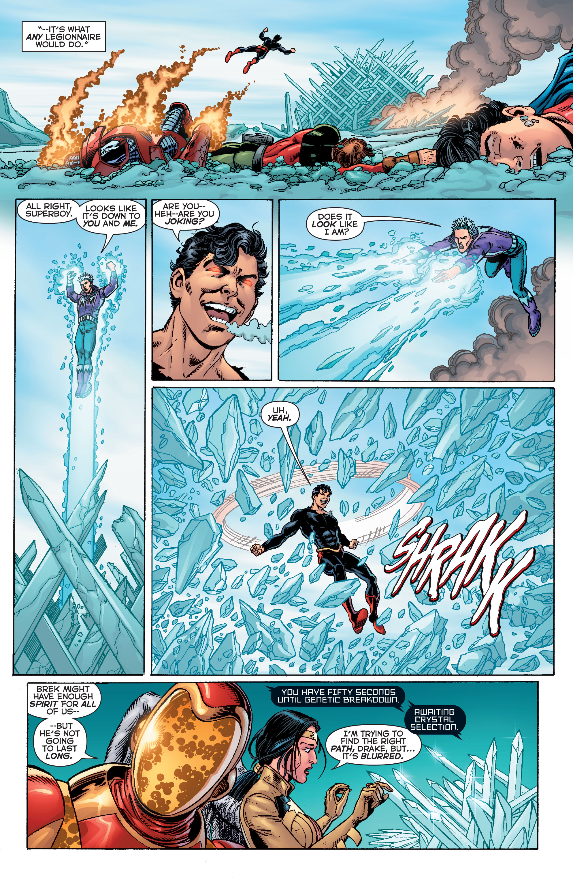 Read online Final Crisis: Legion of Three Worlds comic -  Issue #4 - 23