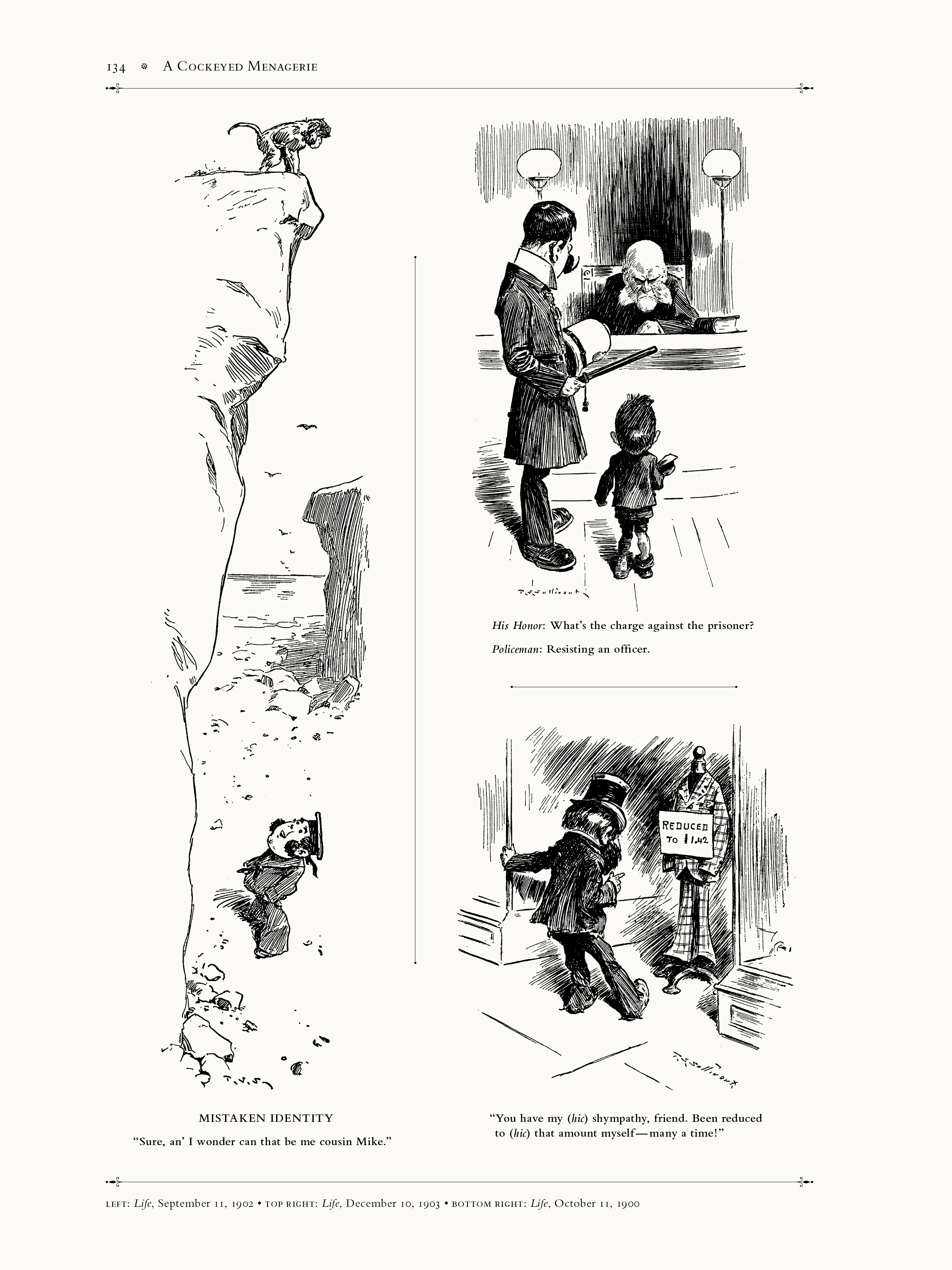 Read online A Cockeyed Menagerie: The Drawings of T.S. Sullivant comic -  Issue # TPB (Part 2) - 49