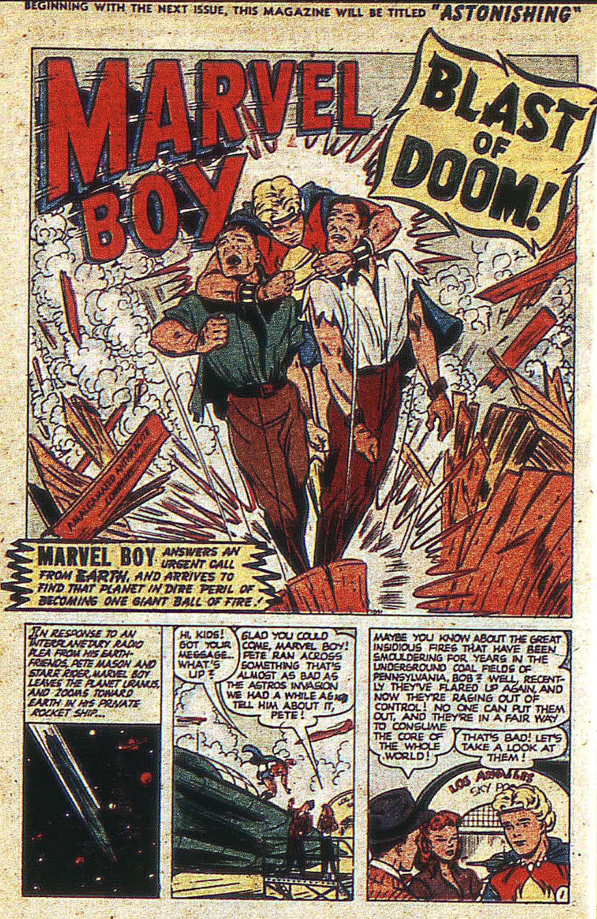 Read online Marvel Boy (1950) comic -  Issue #2 - 13
