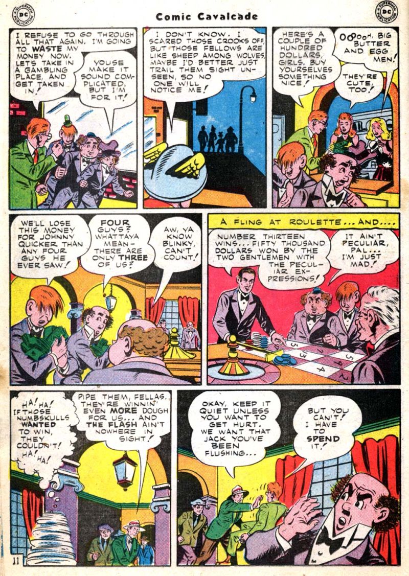 Read online Comic Cavalcade comic -  Issue #15 - 38