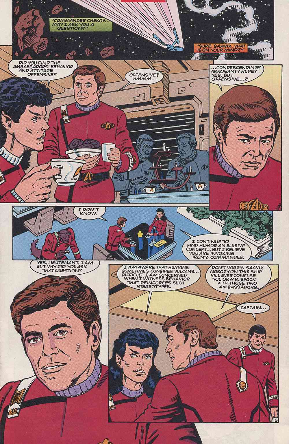 Read online Star Trek (1989) comic -  Issue #65 - 6