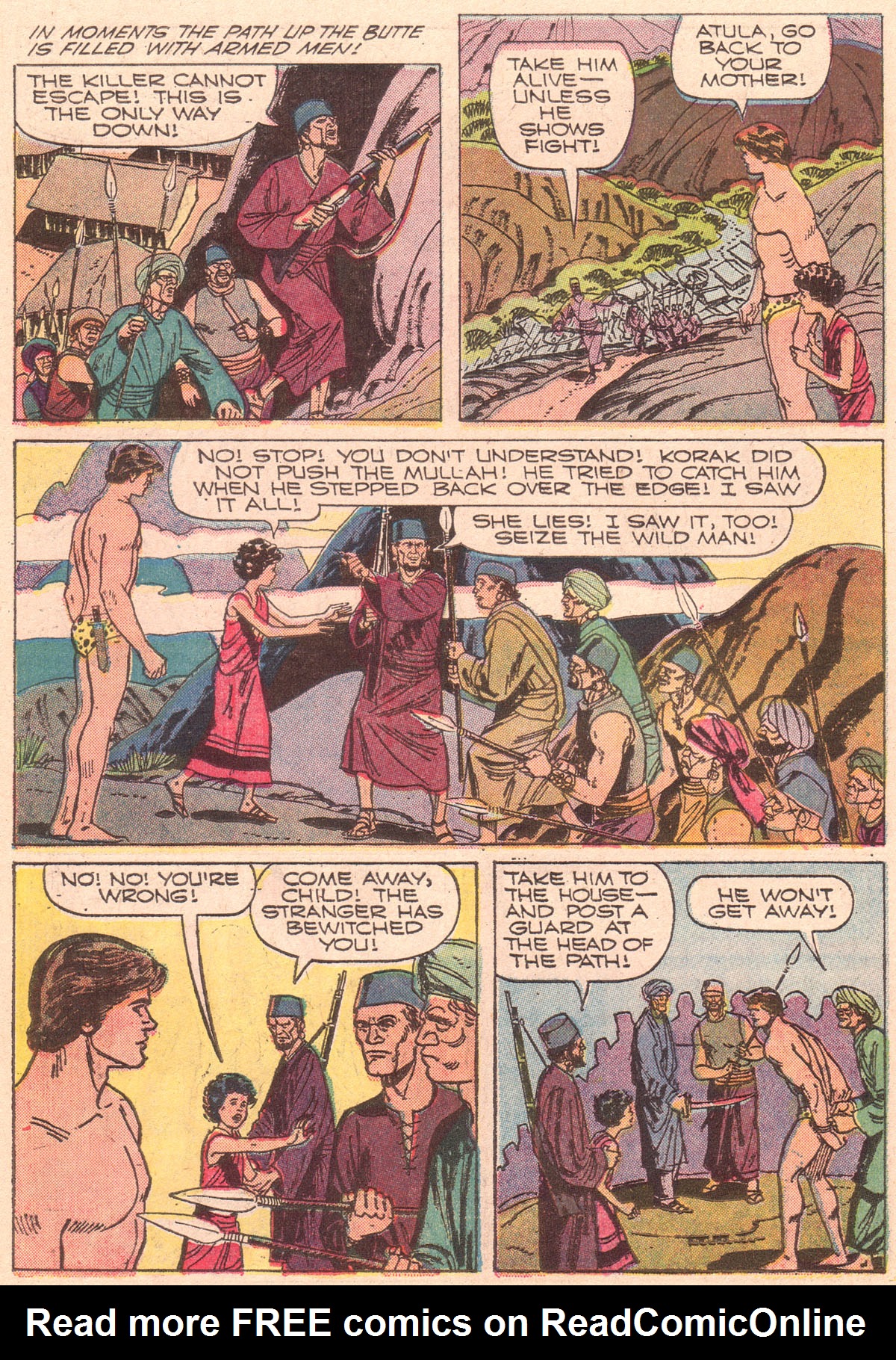 Read online Korak, Son of Tarzan (1964) comic -  Issue #37 - 14