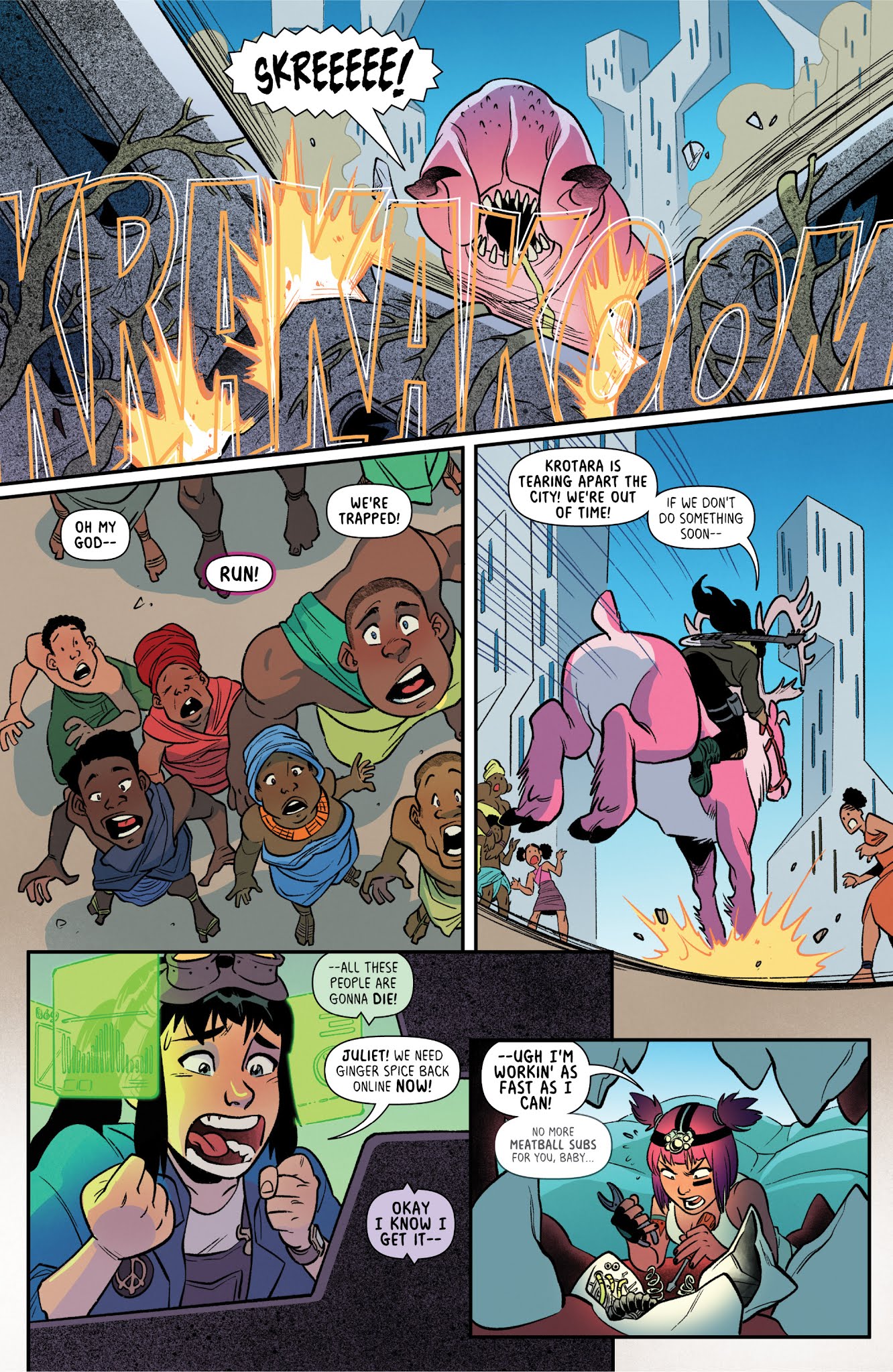 Read online Goliath Girls comic -  Issue #2 - 12