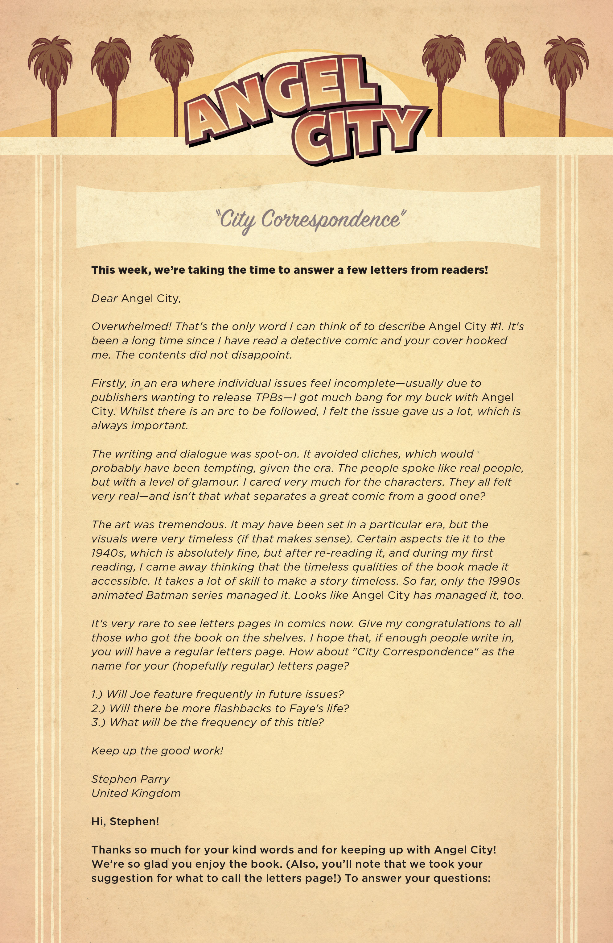 Read online Angel City comic -  Issue #5 - 26