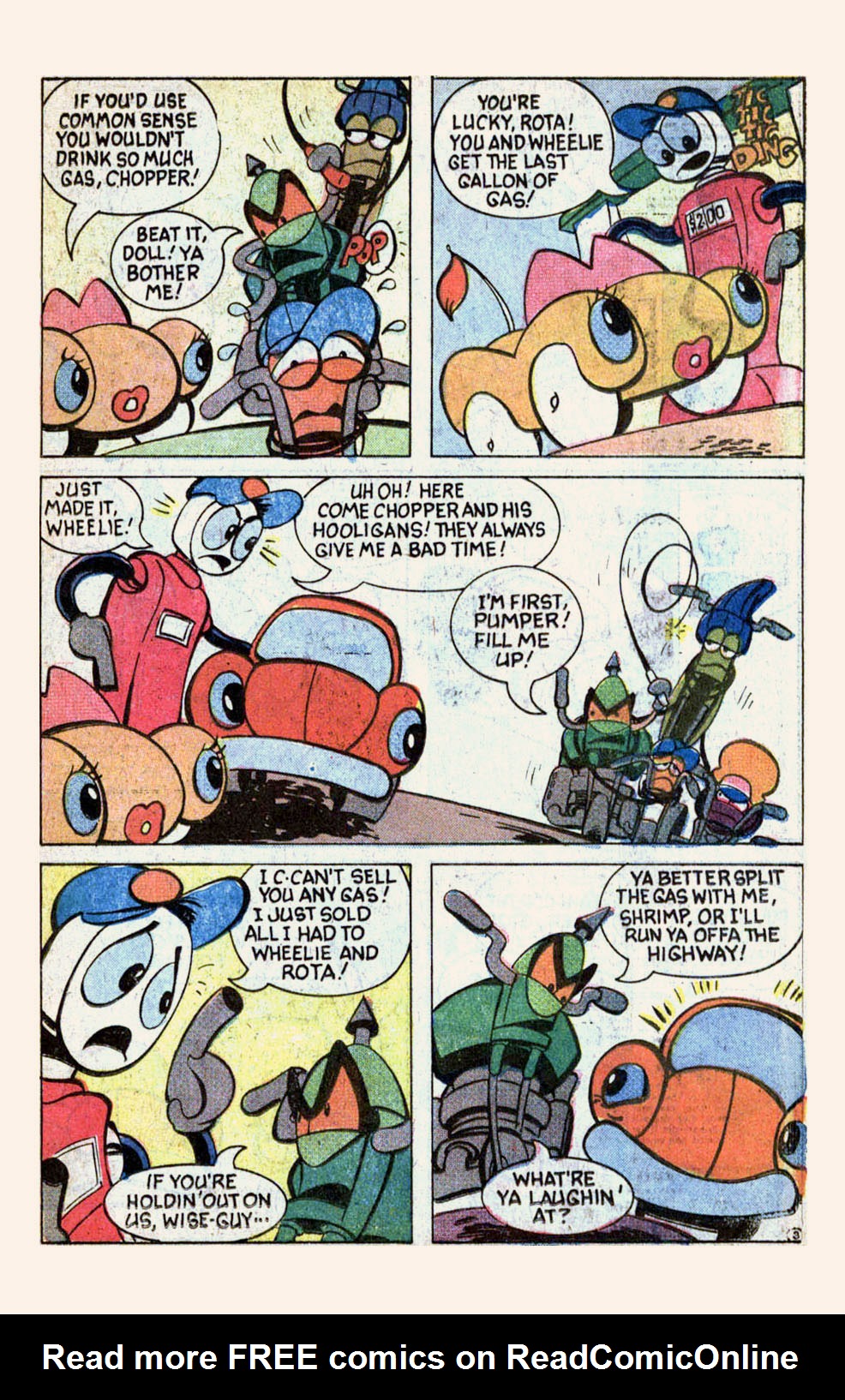 Read online Wheelie and the Chopper Bunch comic -  Issue #3 - 15