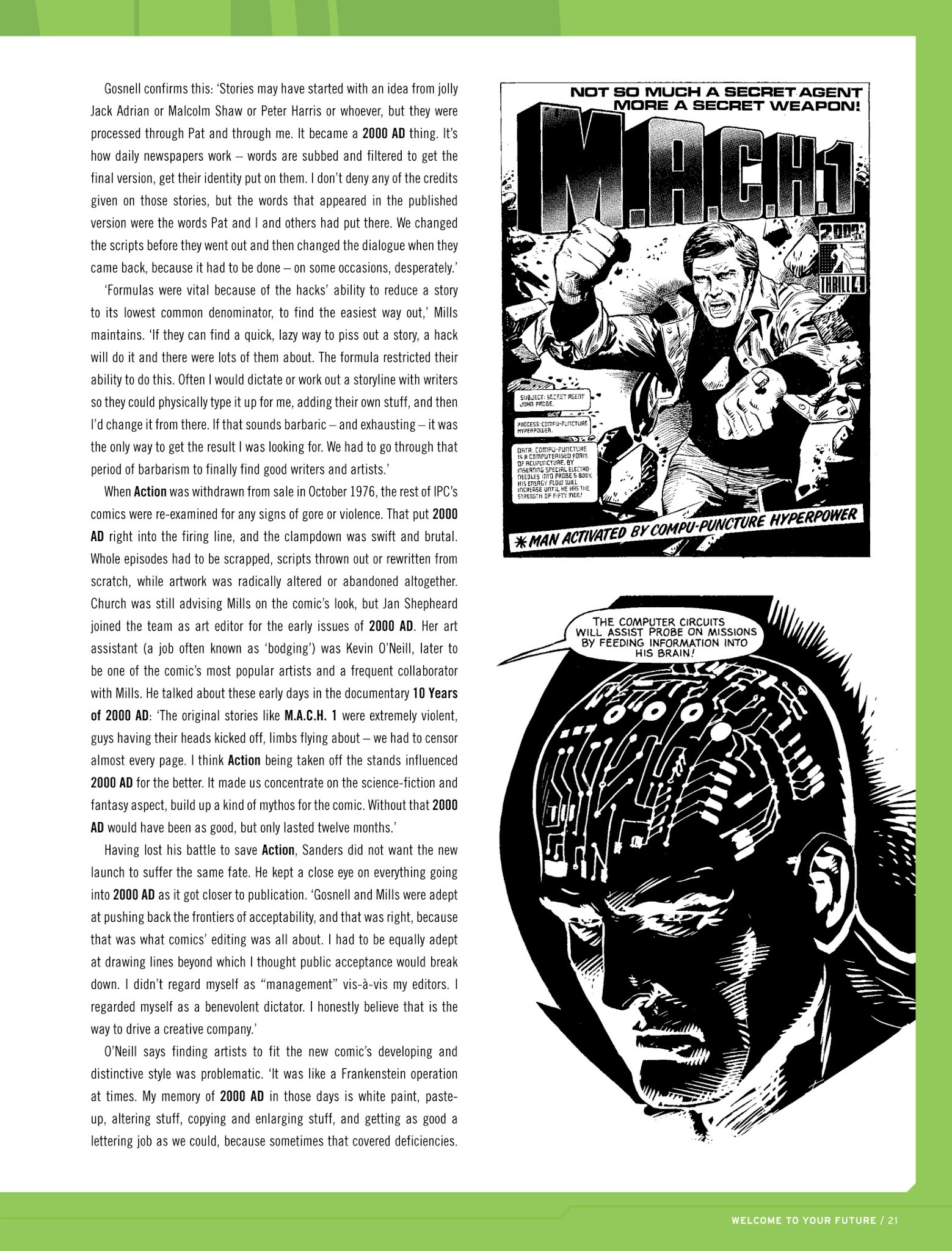 Read online Thrill-Power Overload: Forty Years of 2000 AD: Revised, Updated and Expanded! comic -  Issue # TPB (Part 1) - 22