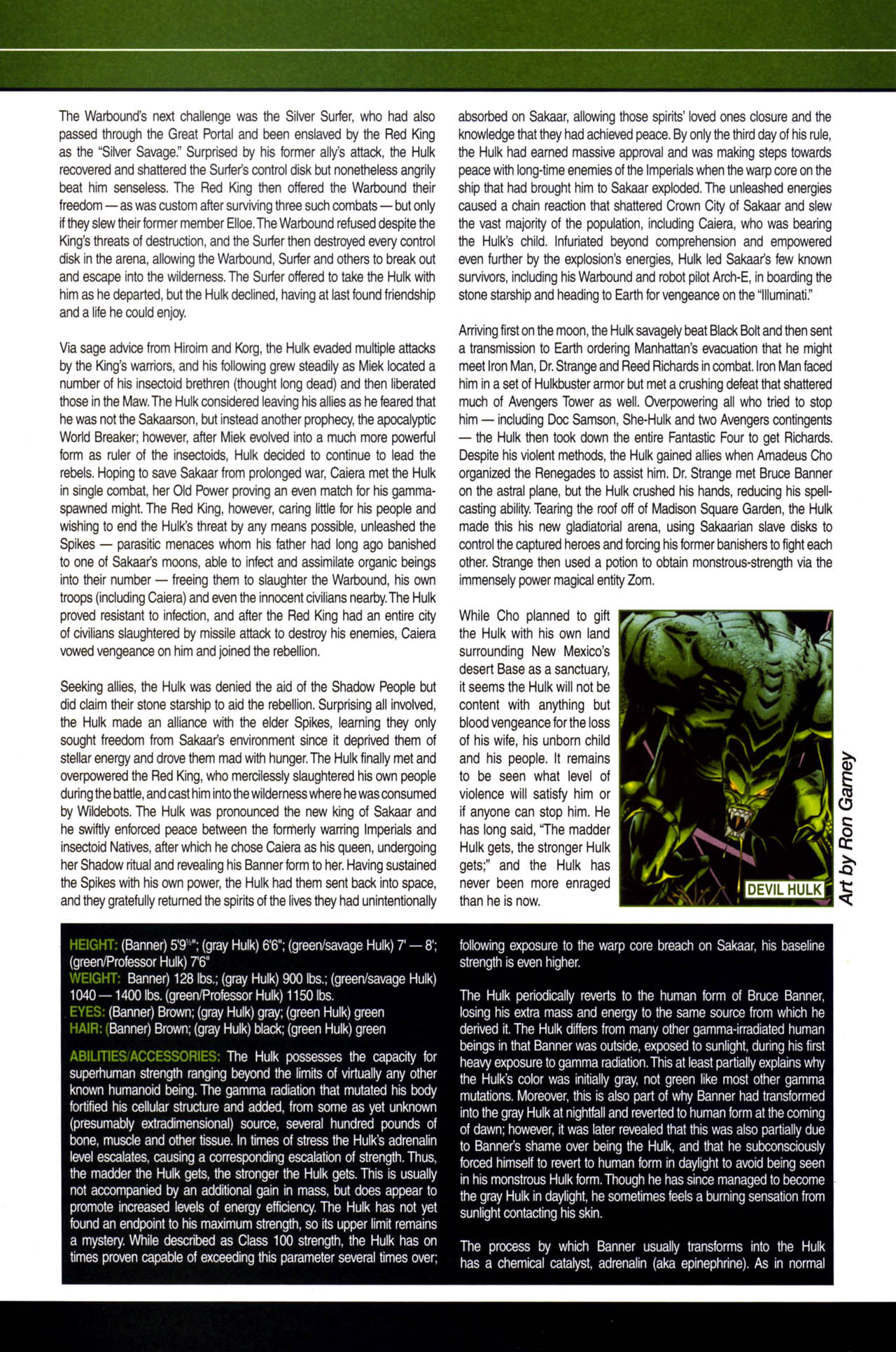 Read online World War Hulk: Gamma Files comic -  Issue # Full - 20