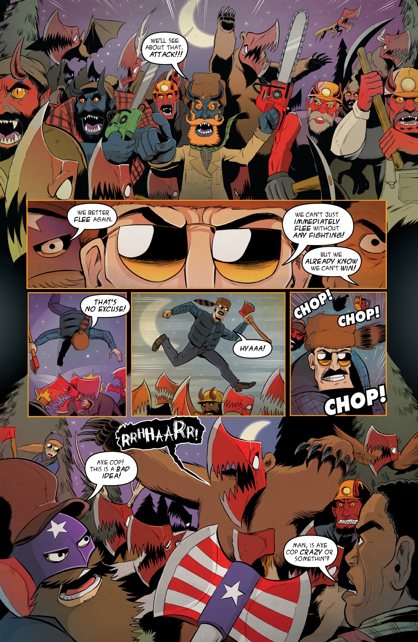 Read online Axe Cop comic -  Issue # TPB 6 - 42