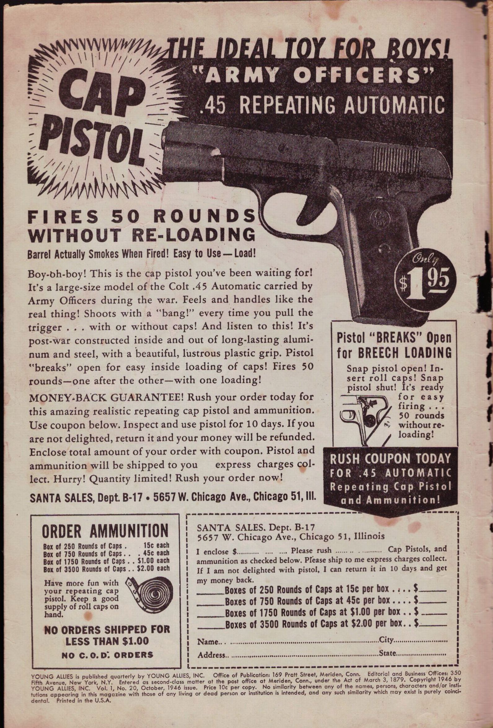 Read online Young Allies Comics comic -  Issue #20 - 2