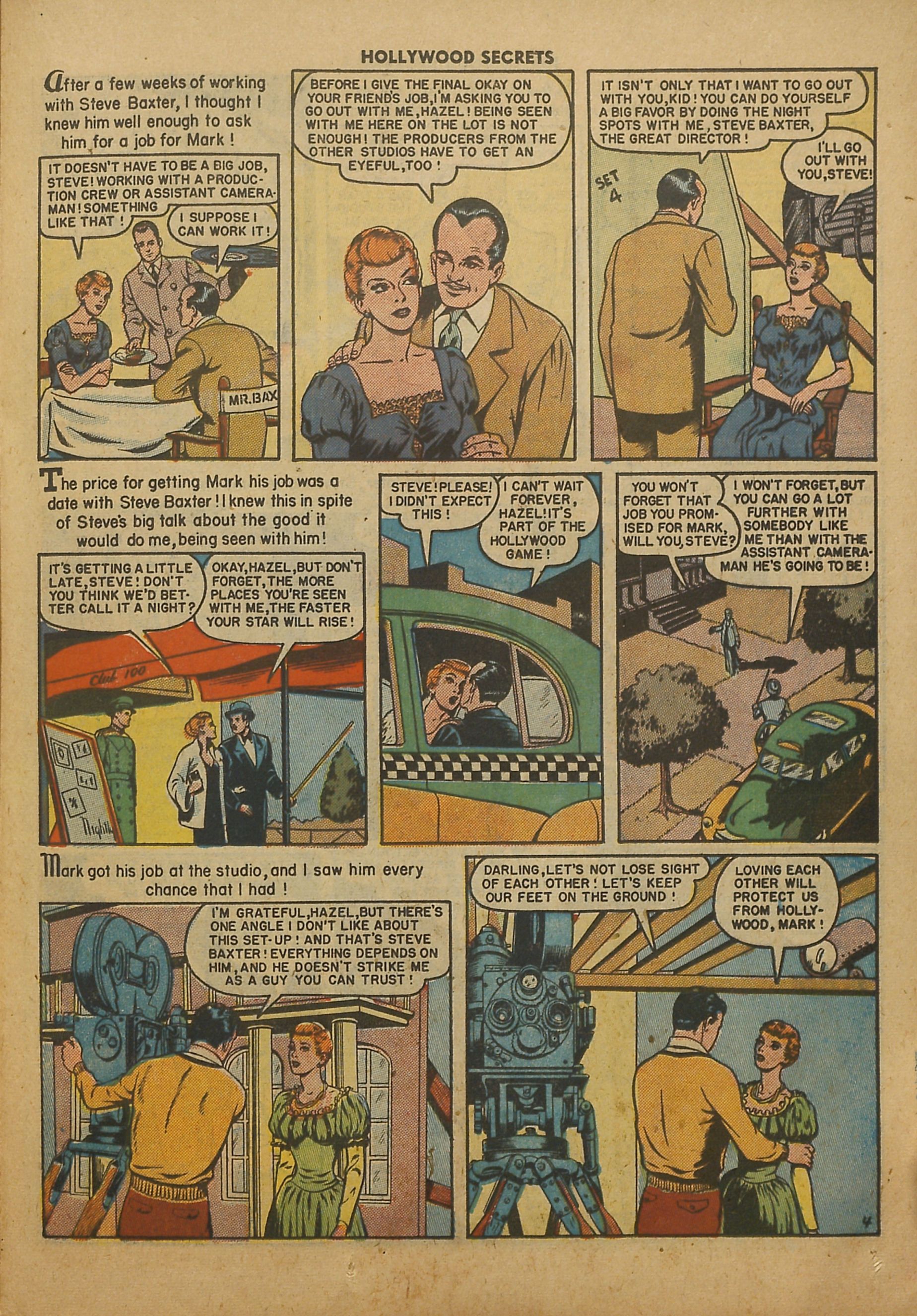 Read online Hollywood Secrets comic -  Issue #4 - 21