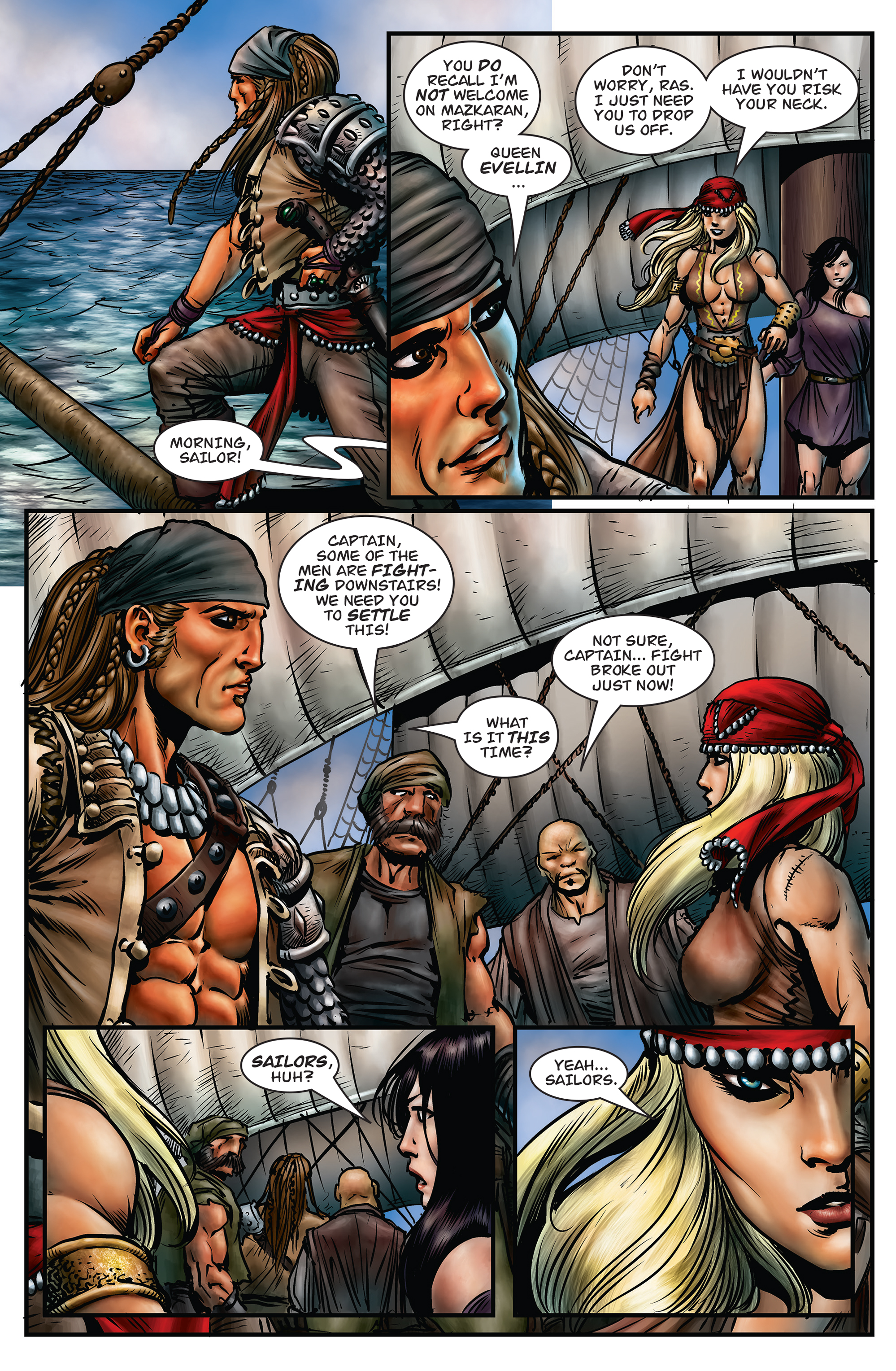 Read online Arhian: Head Huntress comic -  Issue #4 - 11