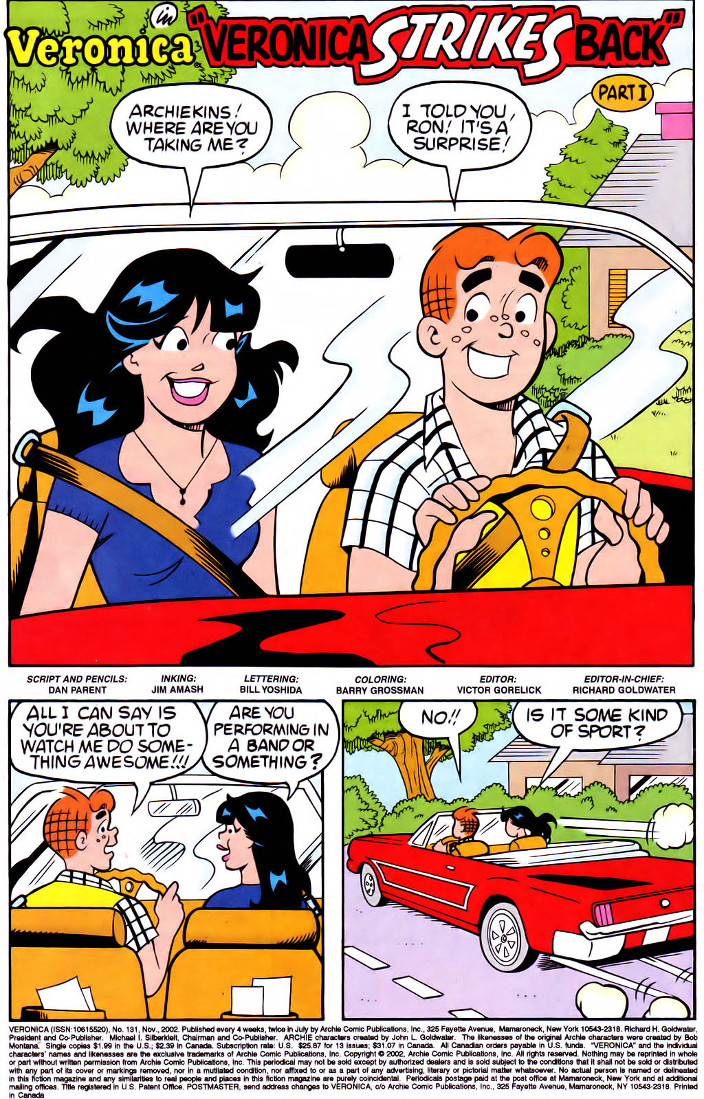 Read online Veronica comic -  Issue #131 - 2