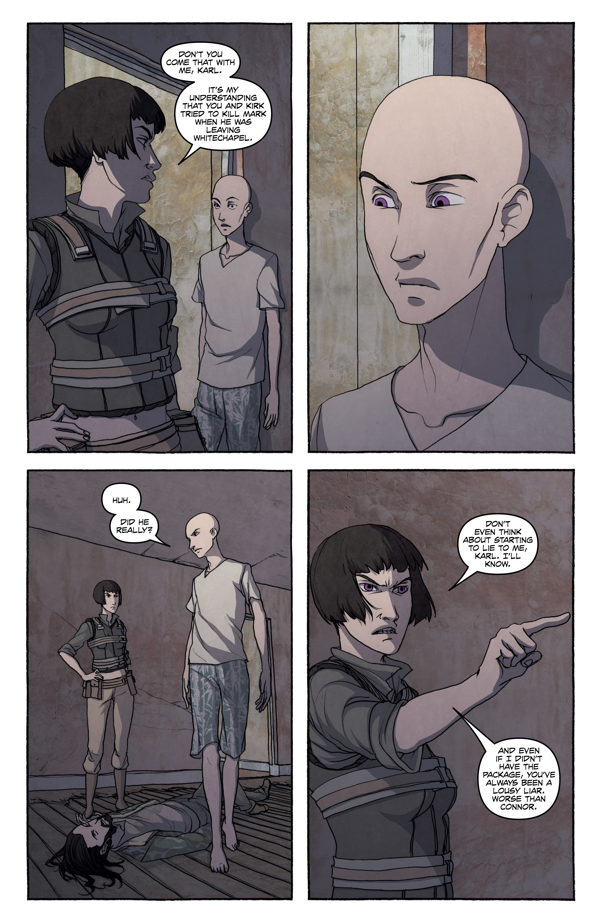 Read online FreakAngels comic -  Issue #4 - 130