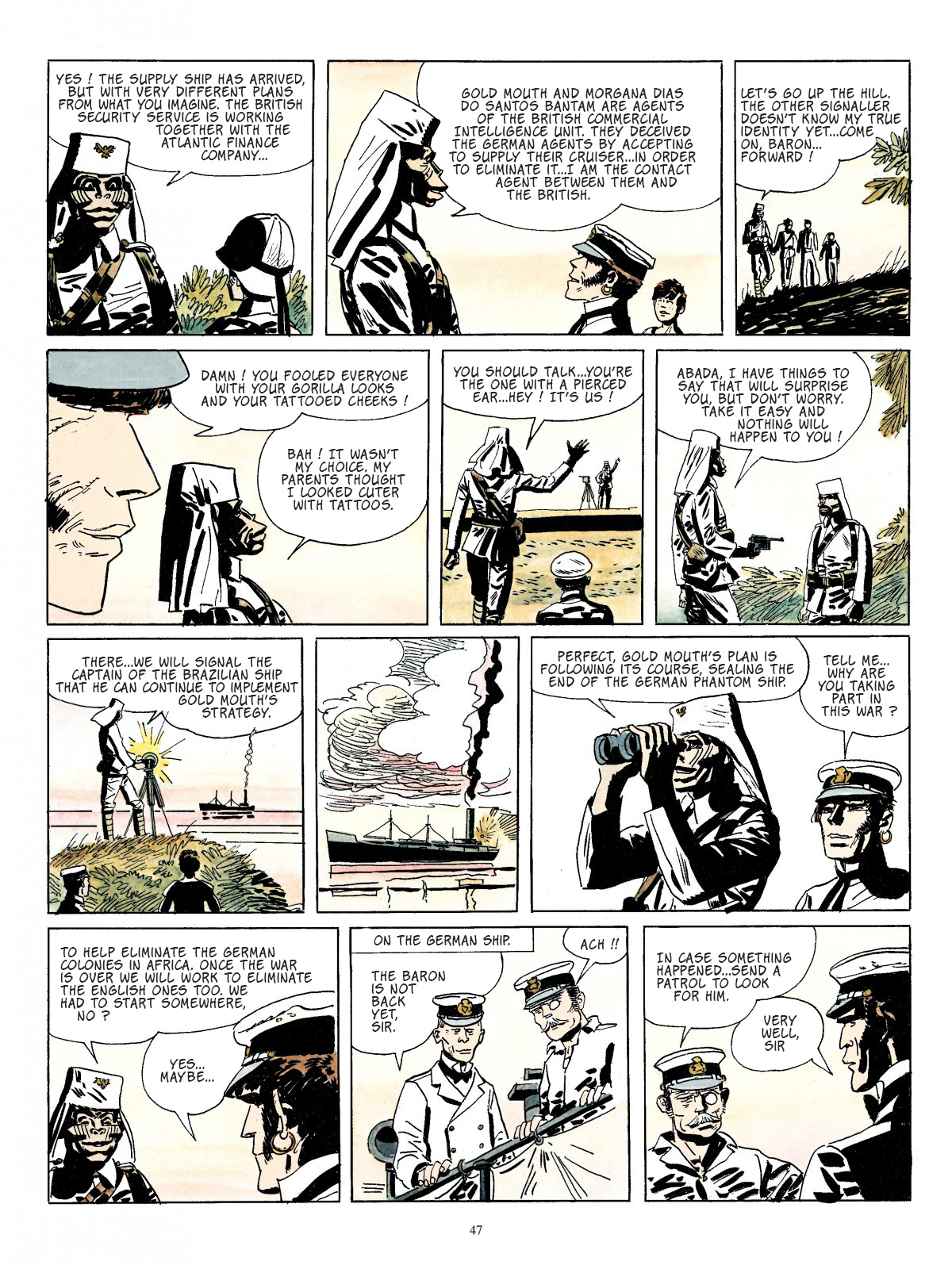 Read online Corto Maltese comic -  Issue # TPB 4 - 38