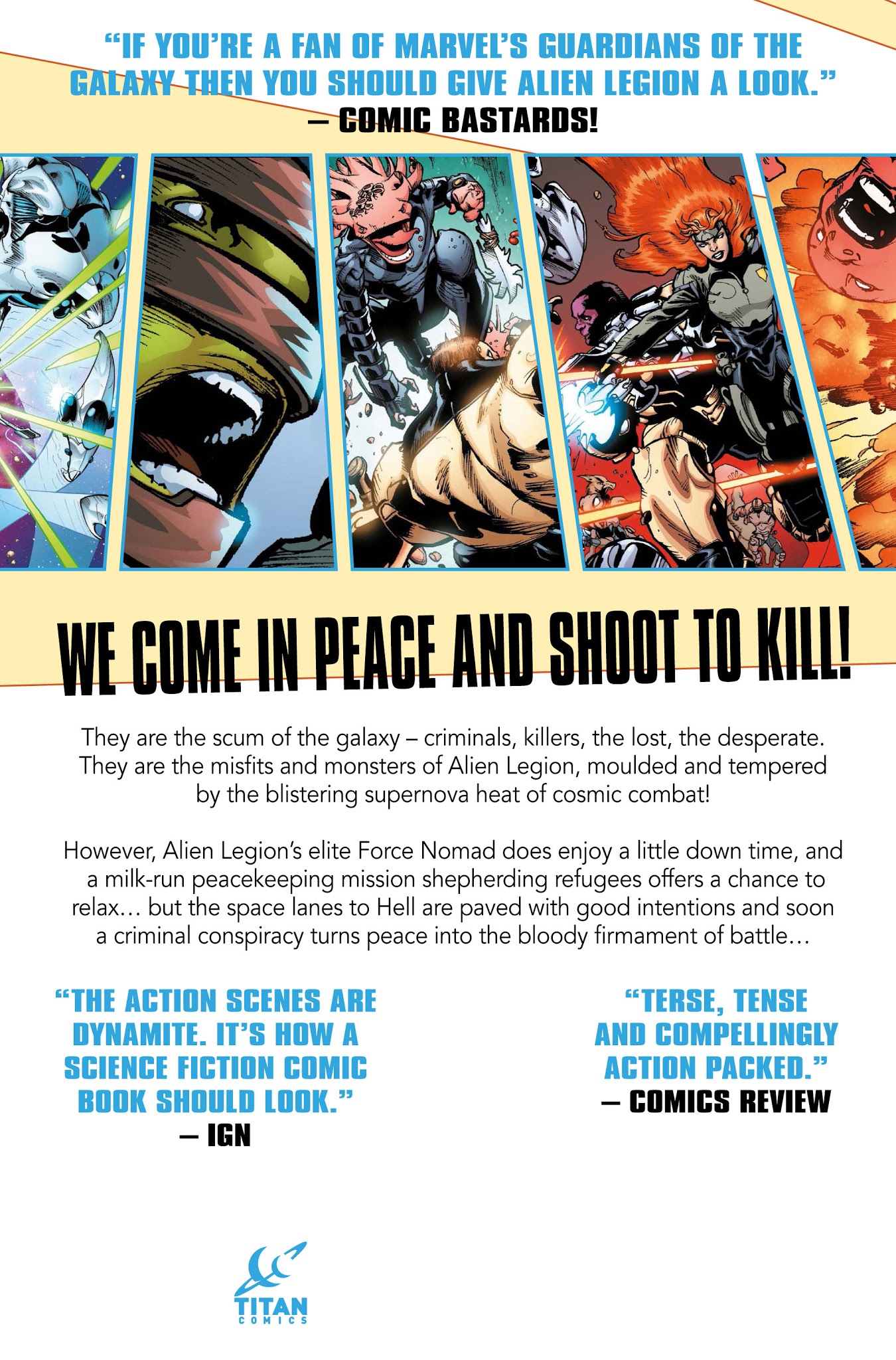 Read online Alien Legion: Uncivil War comic -  Issue # TPB - 128