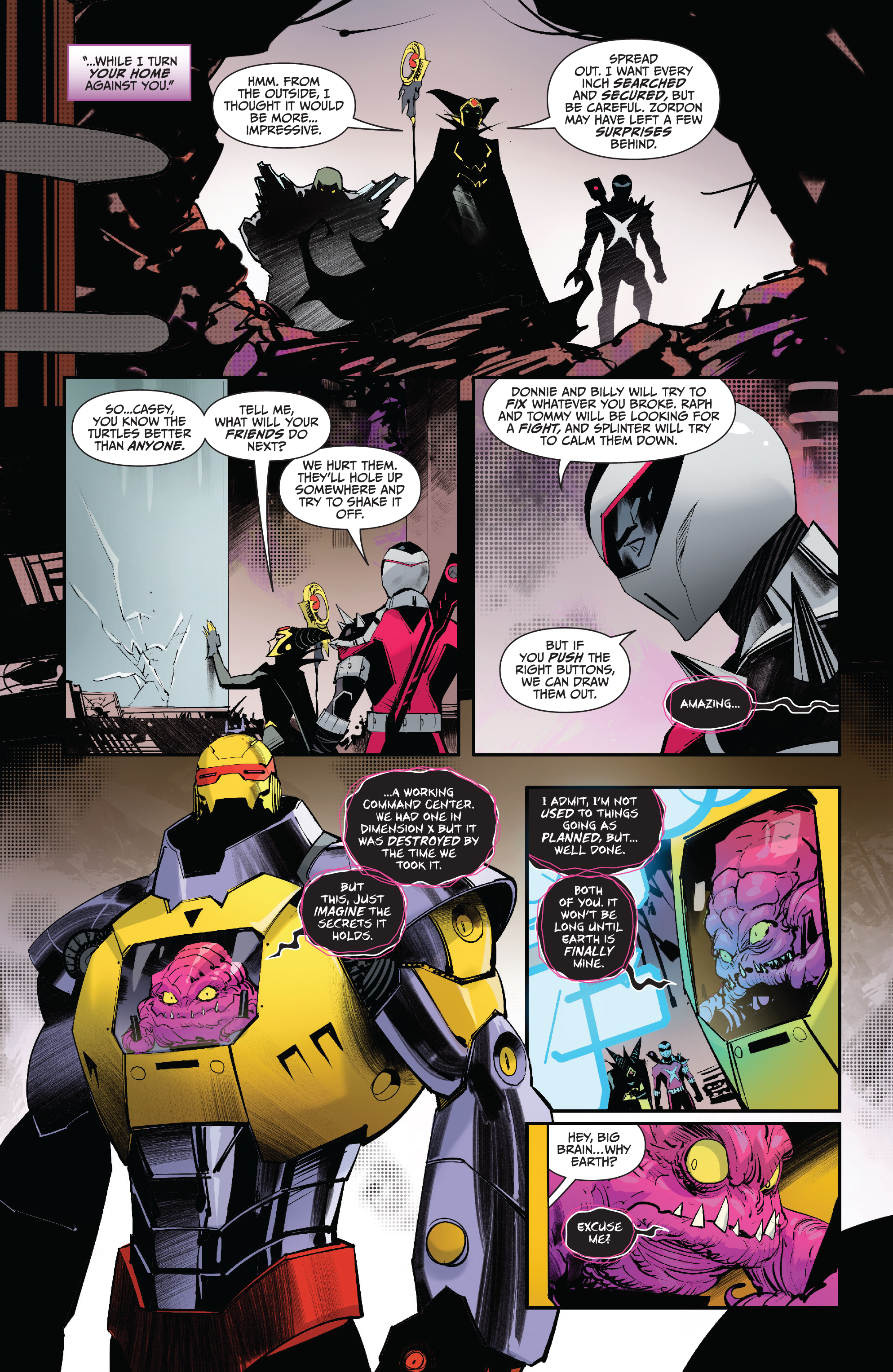 Read online Mighty Morphin Power Rangers/ Teenage Mutant Ninja Turtles II comic -  Issue #3 - 8