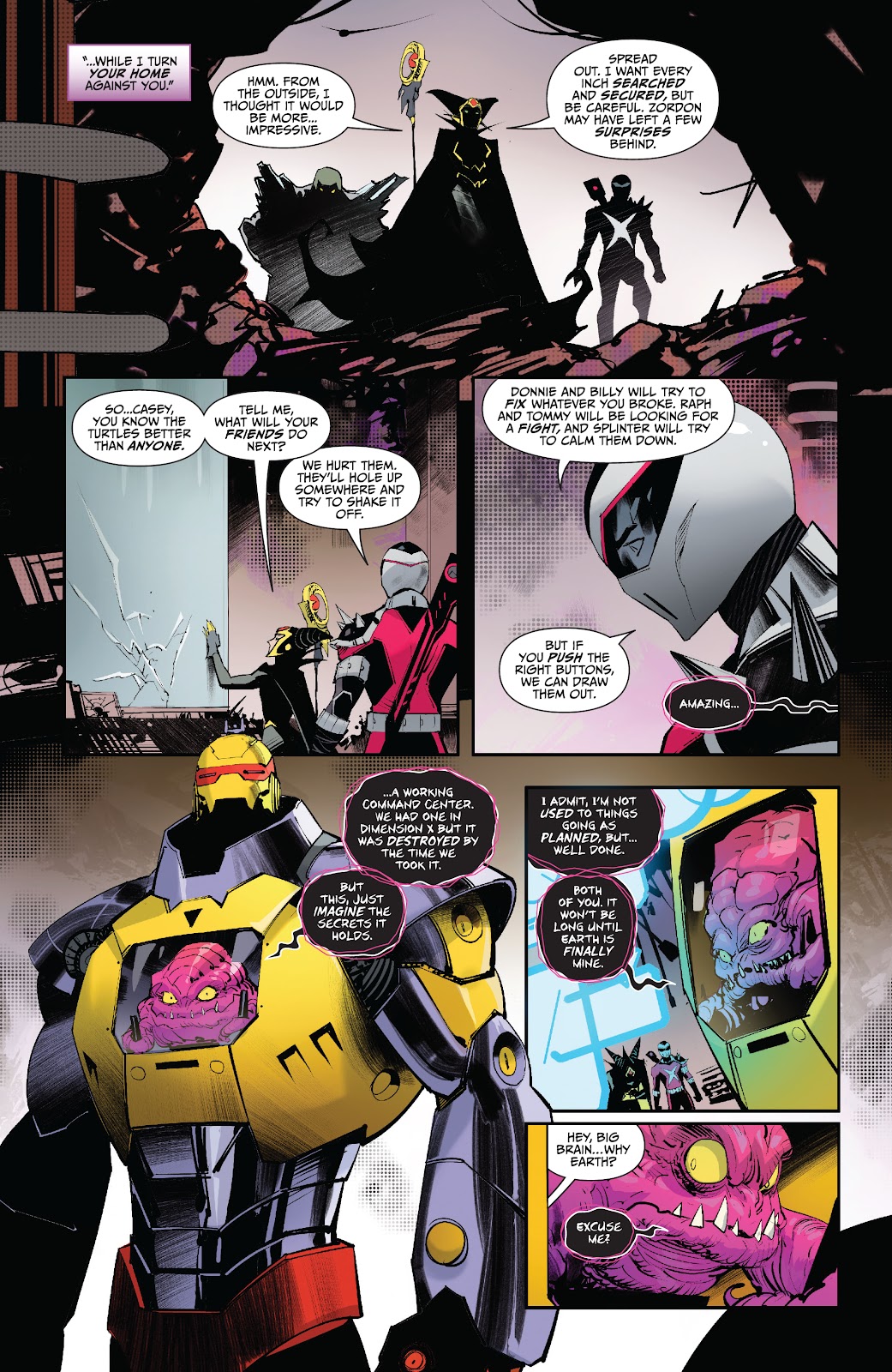 Mighty Morphin Power Rangers/ Teenage Mutant Ninja Turtles II issue 3 - Page 8