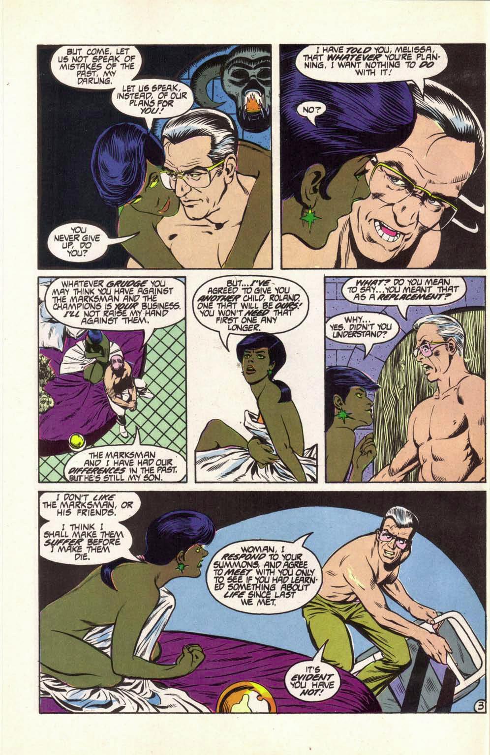 Read online Champions (1987) comic -  Issue #4 - 26