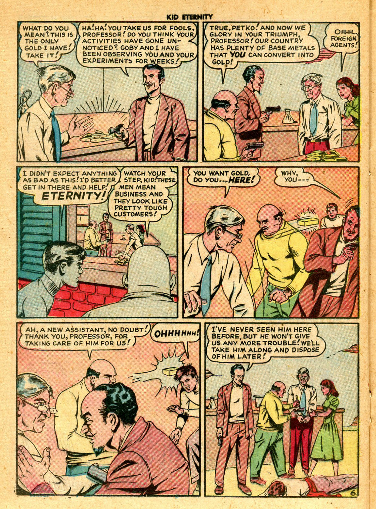 Read online Kid Eternity (1946) comic -  Issue #14 - 20