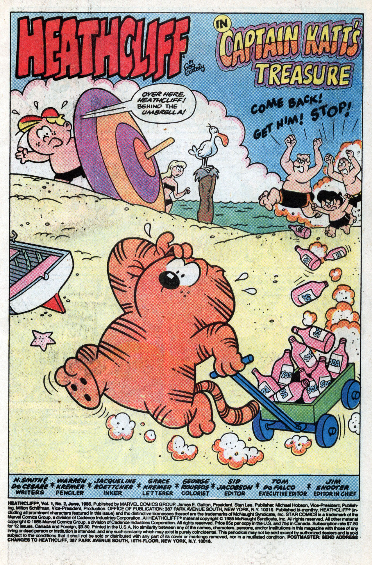Read online Heathcliff comic -  Issue #2 - 3