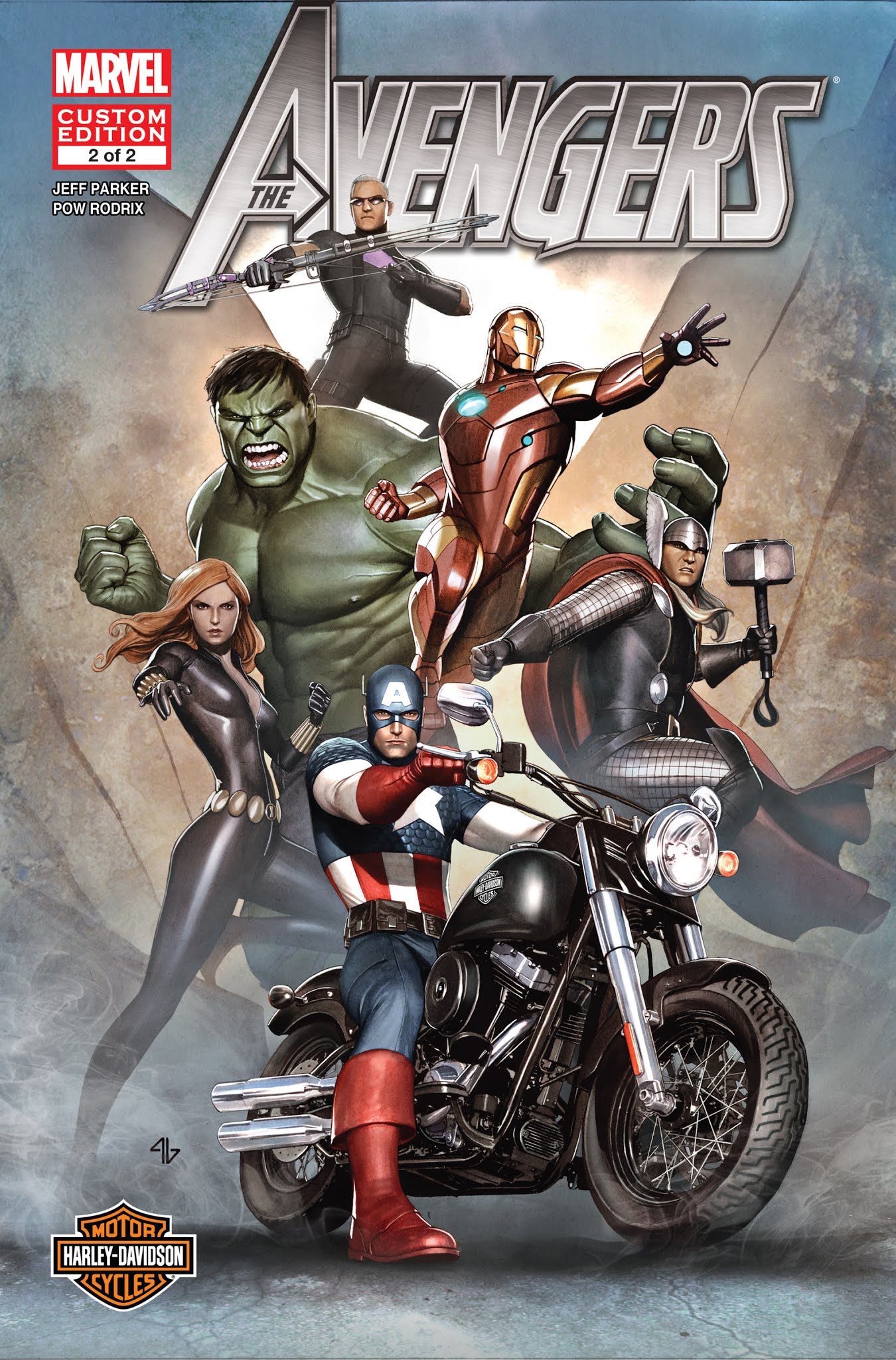 Read online Harley-Davidson/Avengers comic -  Issue #2 - 1