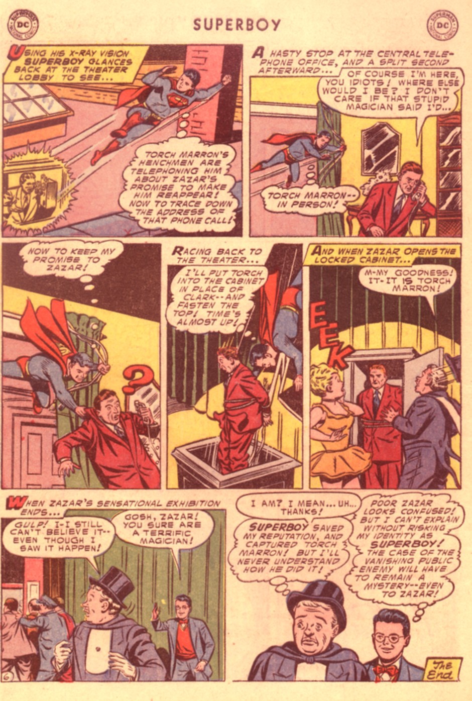 Read online Superboy (1949) comic -  Issue #38 - 5