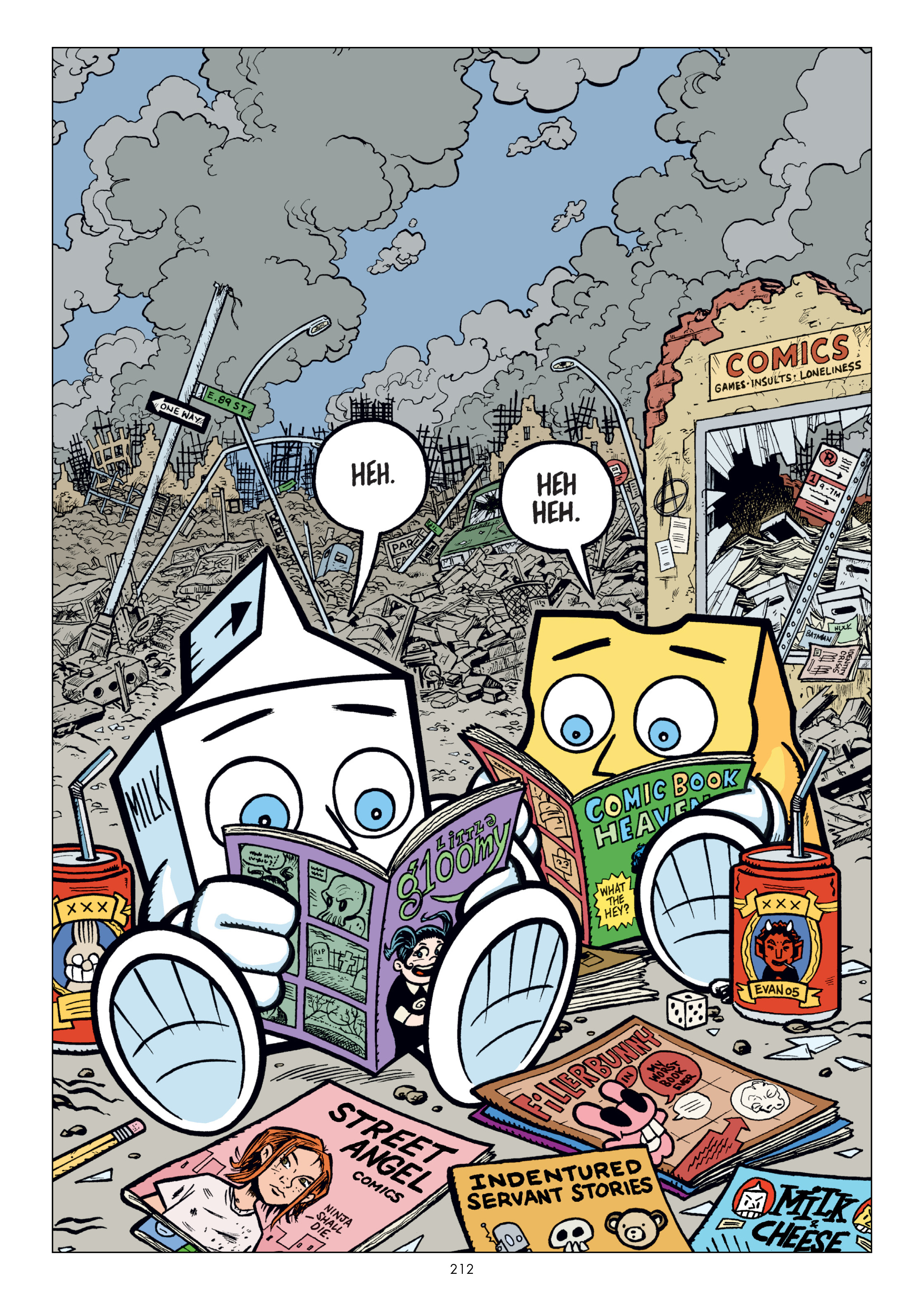 Read online Milk And Cheese: Dairy Products Gone Bad! comic -  Issue # Full - 212