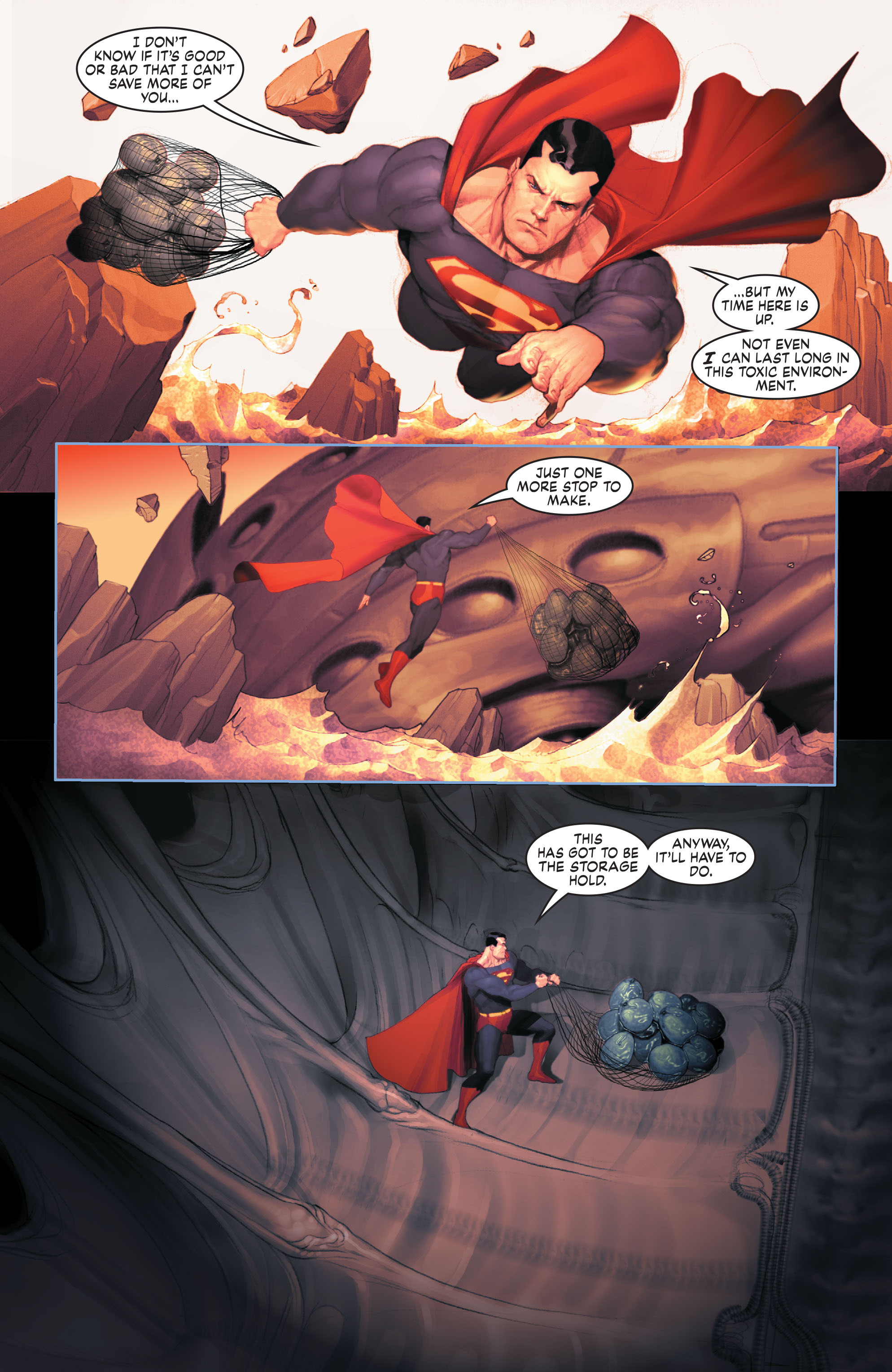 Read online Superman and Batman Vs. Aliens and Predator comic -  Issue #2 - 14