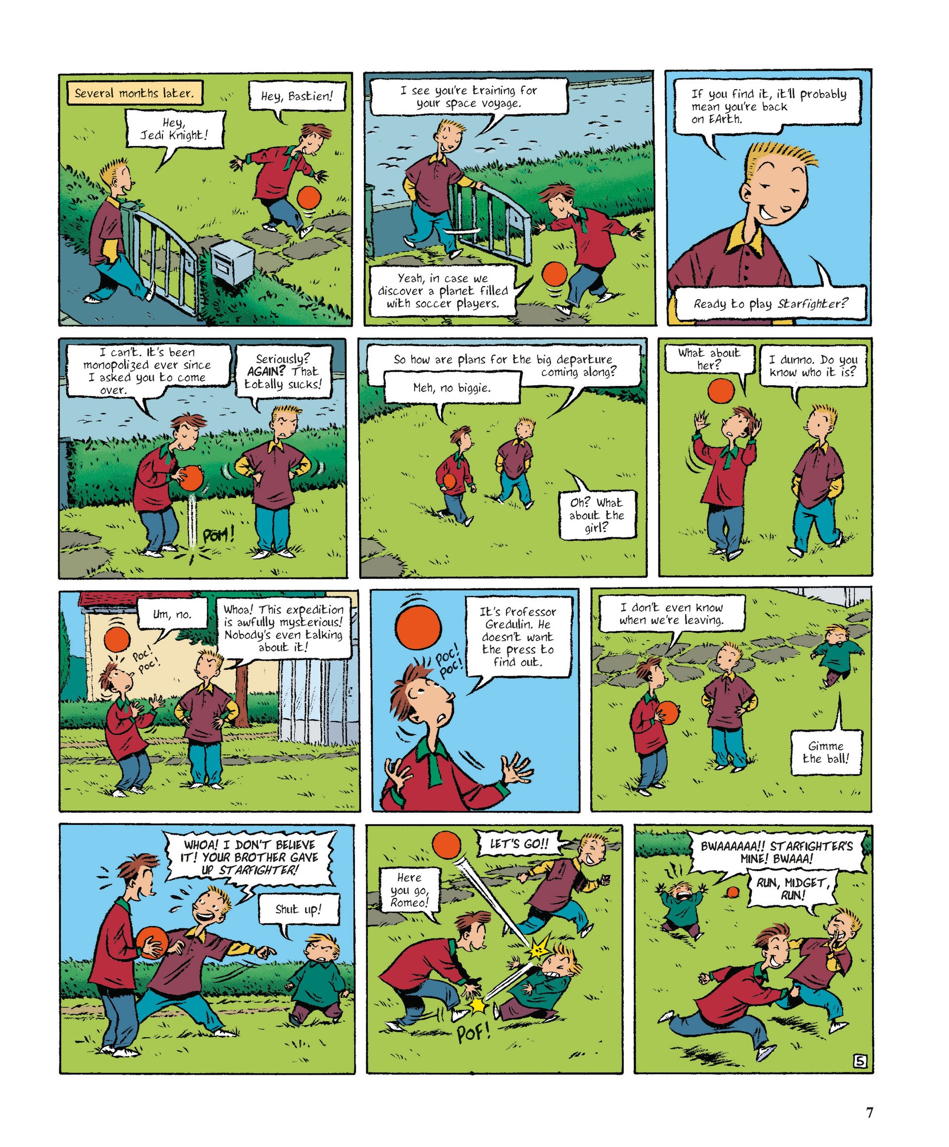 Read online The Amazing Adventures of Jules comic -  Issue #1 - 7