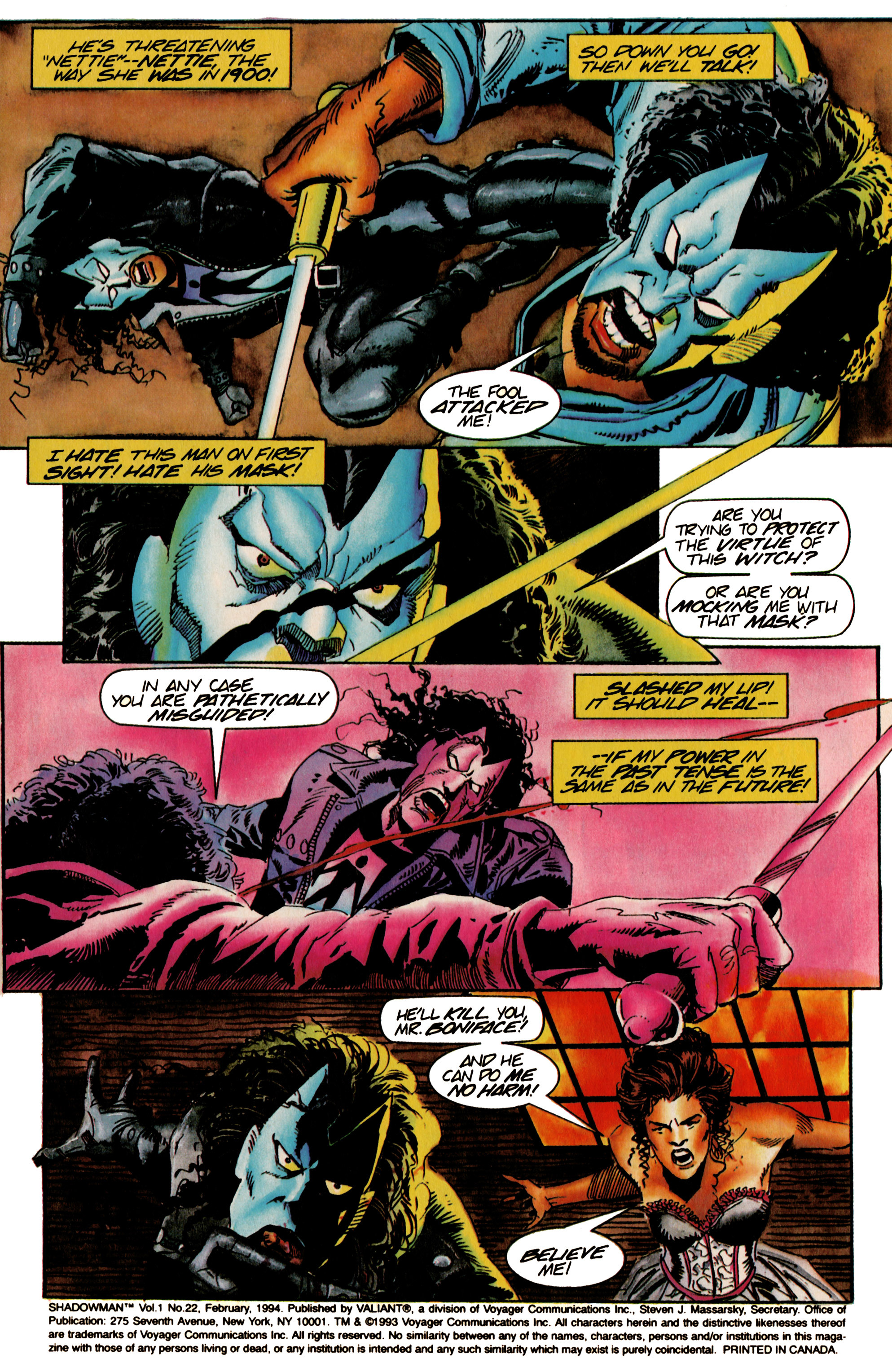 Read online Shadowman (1992) comic -  Issue #22 - 4