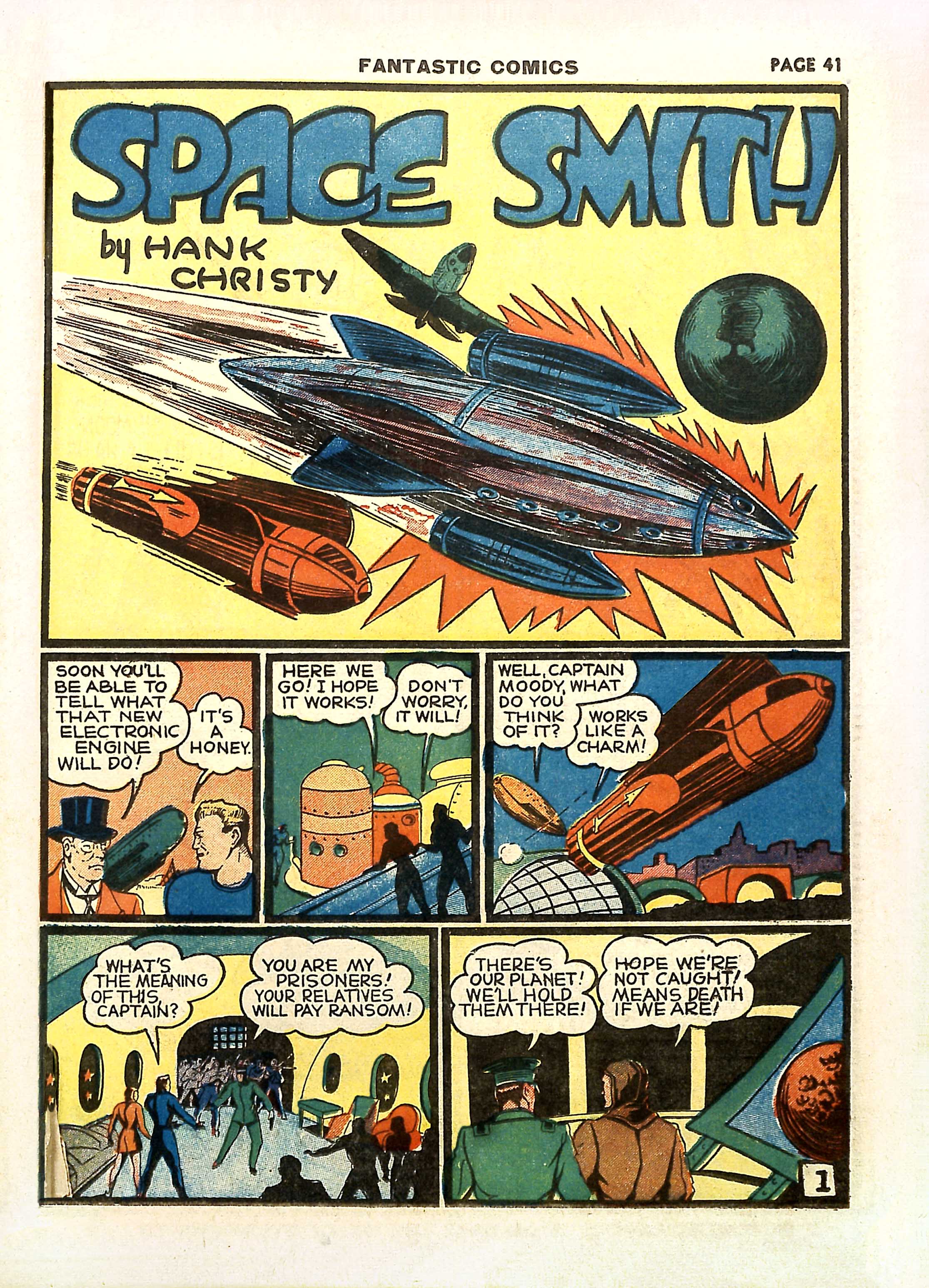 Read online Fantastic Comics comic -  Issue #11 - 44